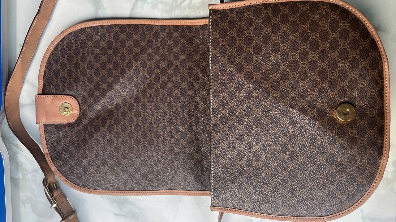 Celine Vintage Celine Macadam Crossbody Bag Size ONE SIZE - 12 Thumbnail
