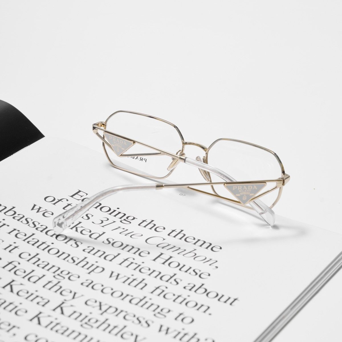 Prada PRADA 0PR A53V ZVN1O1 GLASSES Size ONE SIZE - 7 Thumbnail