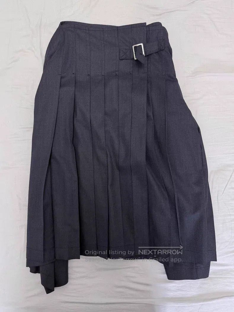 Comme des Garcons Comme Des Garcons size M Asymmetrical pleated skirt Size 23" - 3 Thumbnail