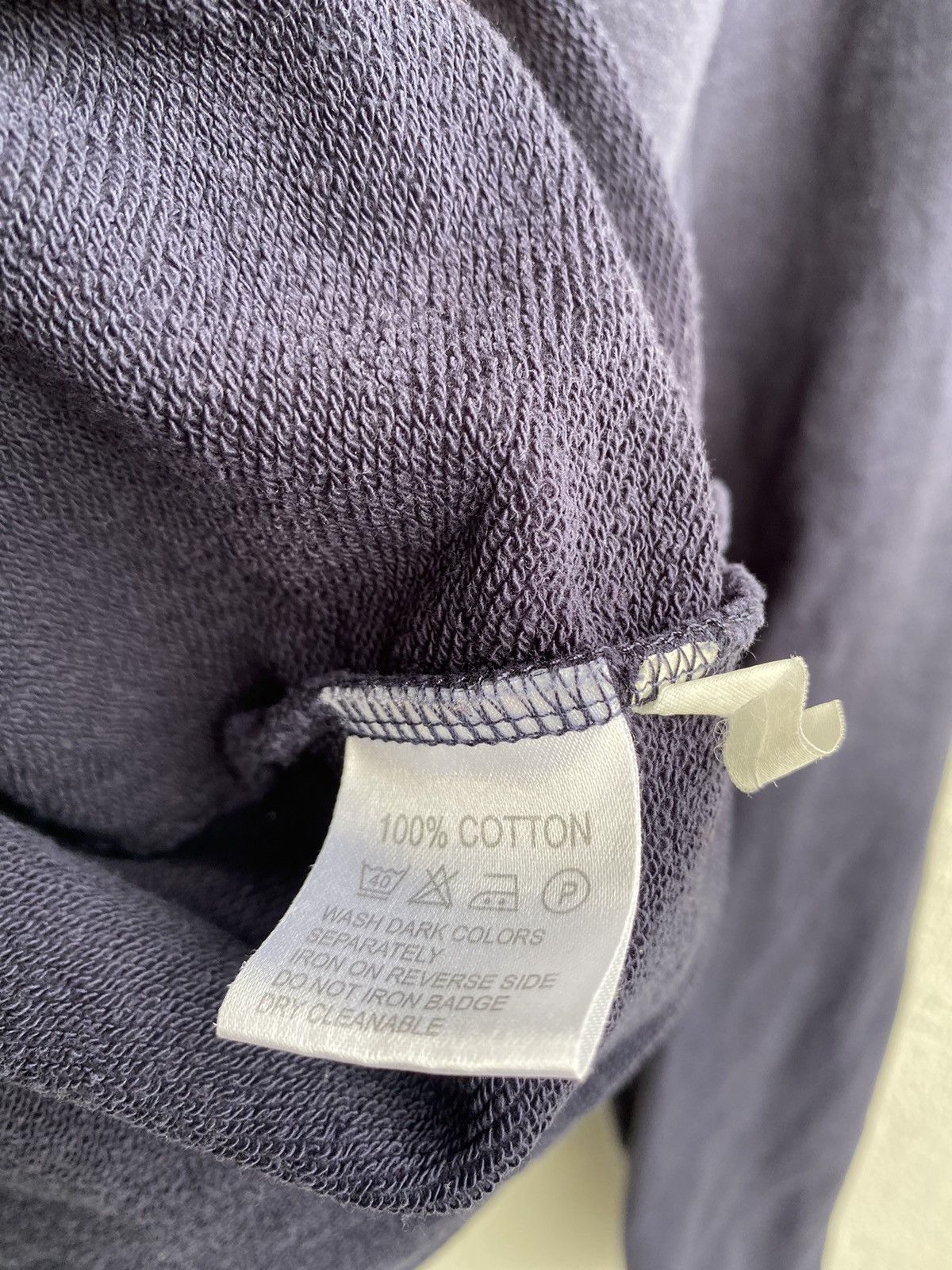 Yves Saint Laurent Big Logo YSL Sweatshirt Navy YSL Sweater Purple YSL Crewneck Size US XL / EU 56 / 4 - 4 Thumbnail
