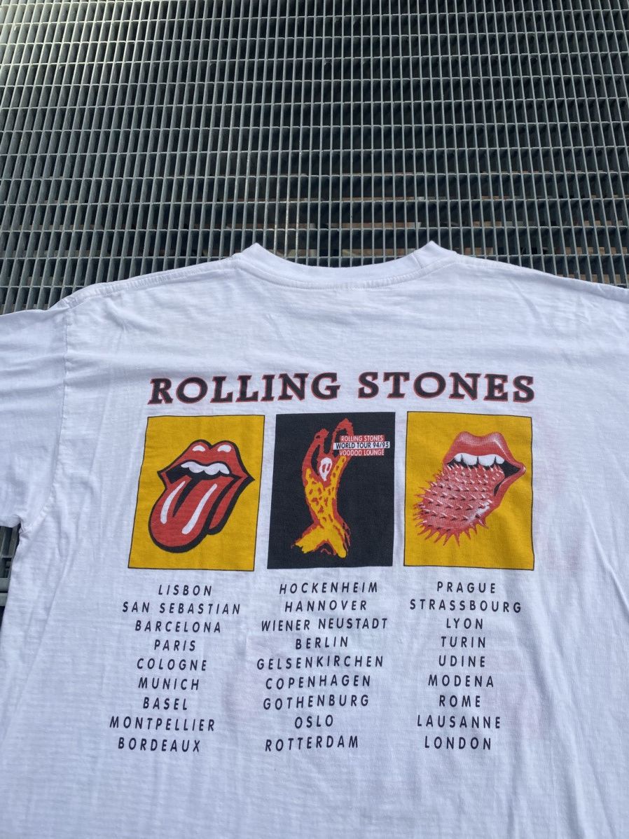 Band Tees Vintage 1994 Rolling Stones Tour Band T-Shirt Size US L / EU 52-54 / 3 - 8 Thumbnail