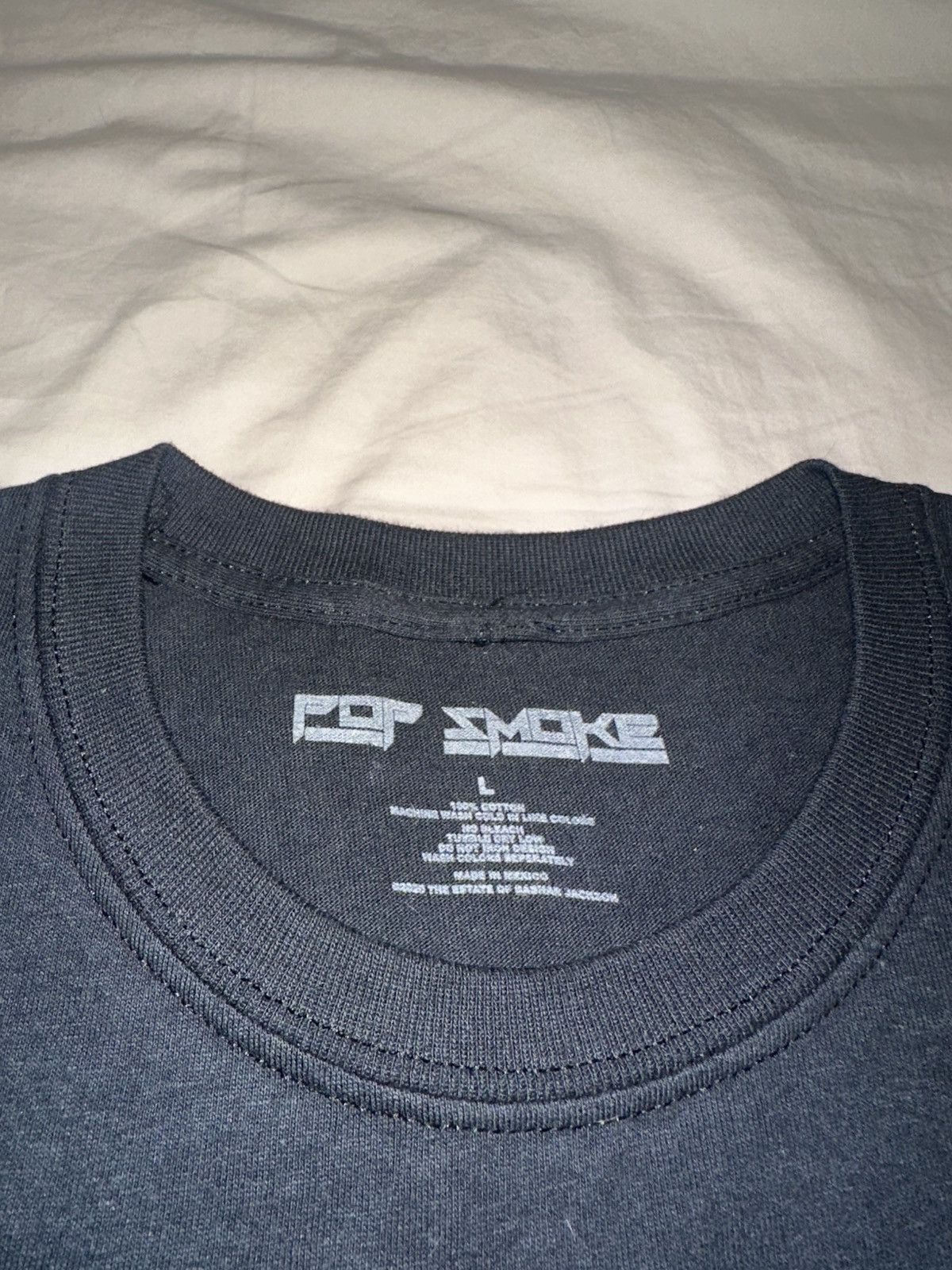 Band Tees Pop Smoke Tee Authentic Rare Size US L / EU 52-54 / 3 - 2 Thumbnail