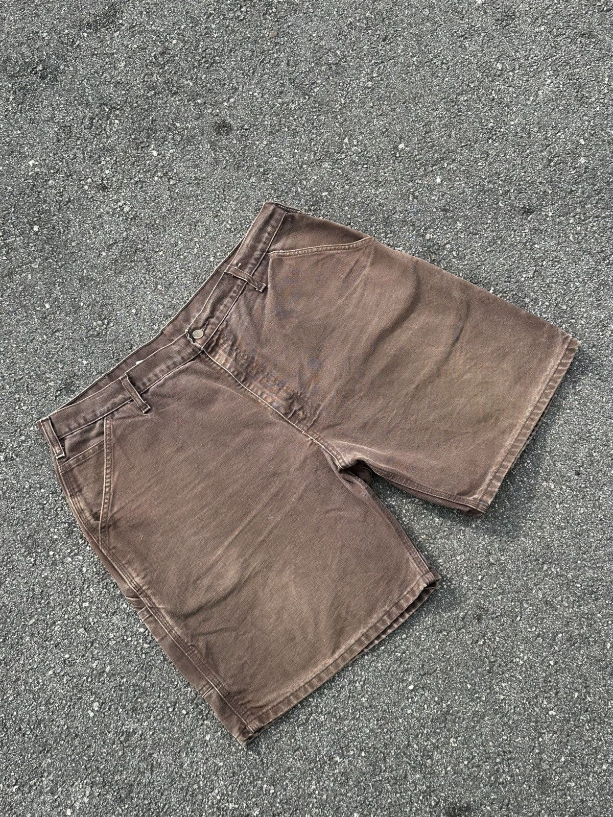 Carhartt vintage Carhartt carpenter shorts, likely a 1990s . Size US 32 / EU 48 - 2 Thumbnail