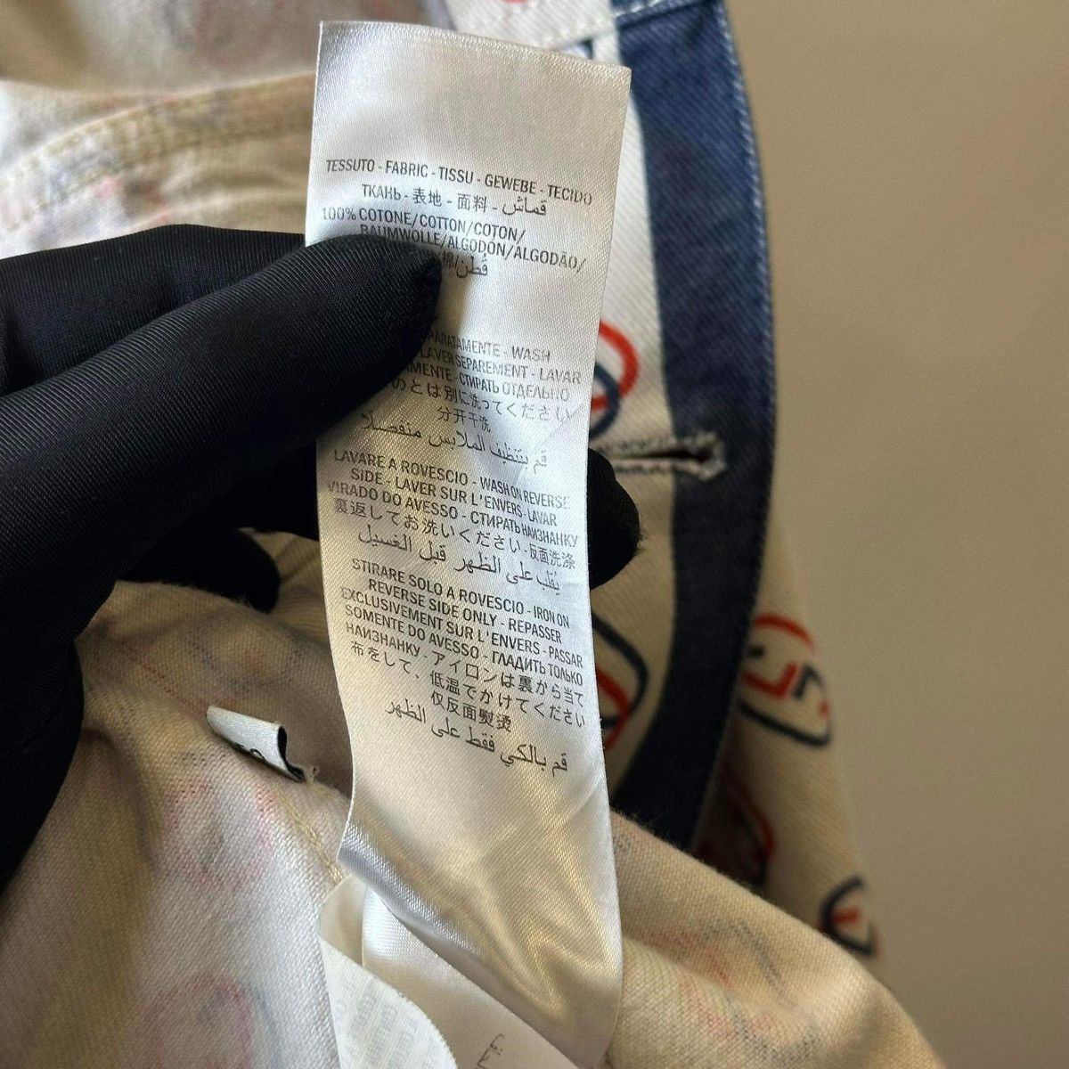 Gucci GUCCI MONOGRAM “GC” JEANS JACKET Size US M / EU 48-50 / 2 - 8 Thumbnail