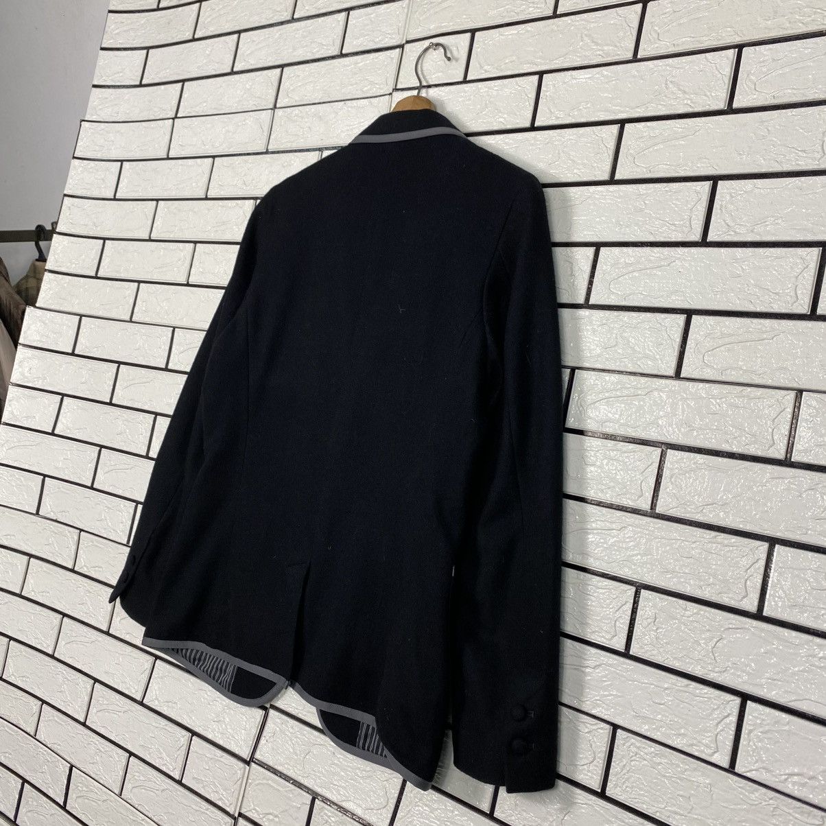 Fred Perry 📌Vintage Chore Button Jacket Fred Perry Striped Lining Size US L / EU 52-54 / 3 - 11 Thumbnail