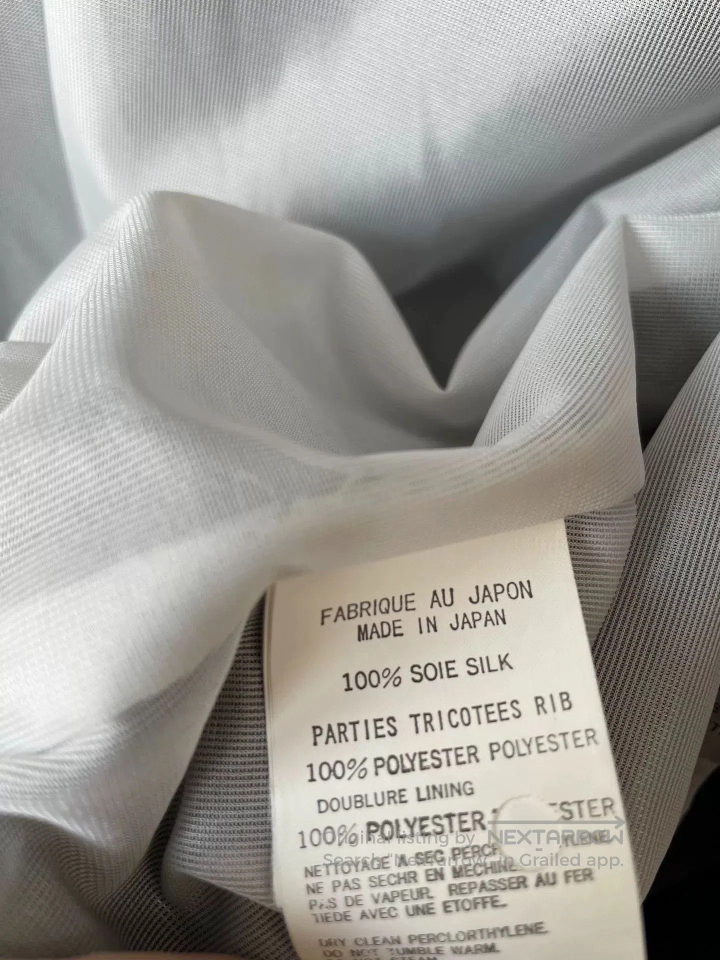 Yohji Yamamoto Yohji Yamamoto 02SS Double Zip Silk Jacket. Size US L / EU 52-54 / 3 - 7 Thumbnail