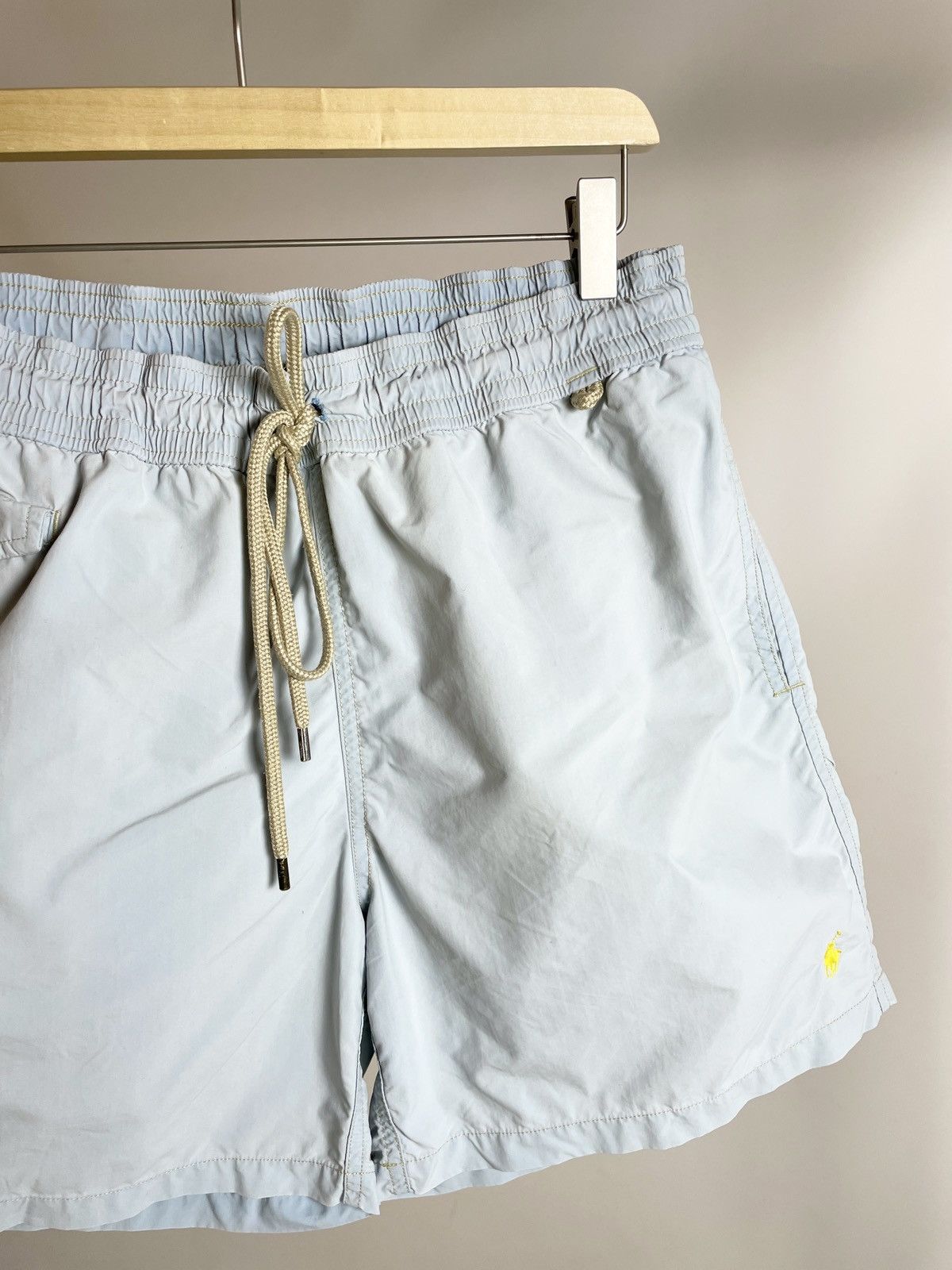 Chaps Ralph Lauren × Polo Ralph Lauren × Ralph Lauren VINTAGE 🧊 Polo Ralph Lauren blue Swimwear Summer shorts Size US 32 / EU 48 - 2 Thumbnail