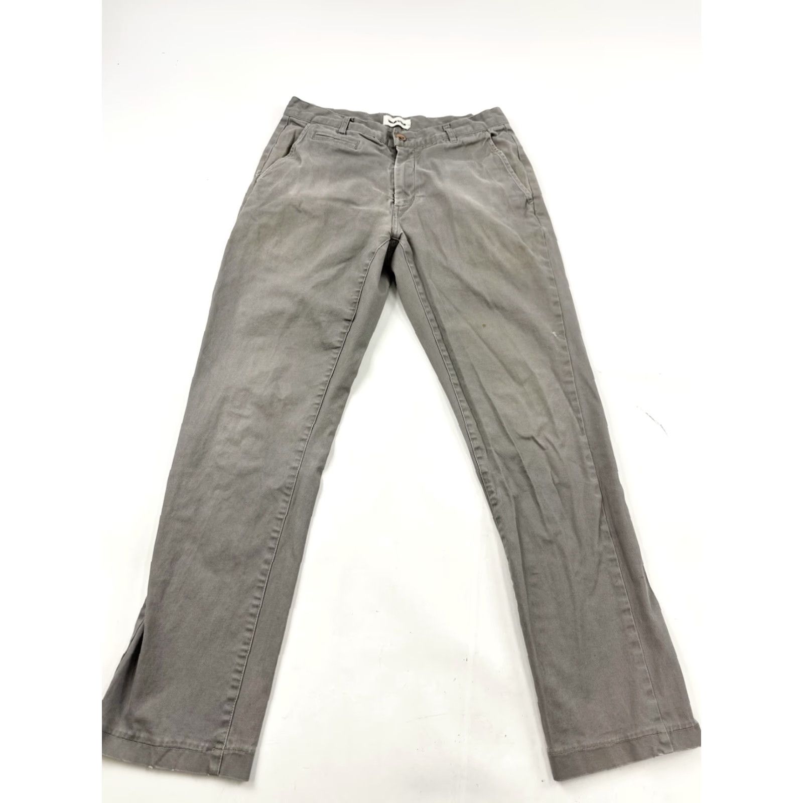 Taylor Stitch Taylor Stitch Pants Men’s 31 Khaki Chino Beige Regular Straight Inseam 28 Solid Flaws Size US 31 - 2 Thumbnail