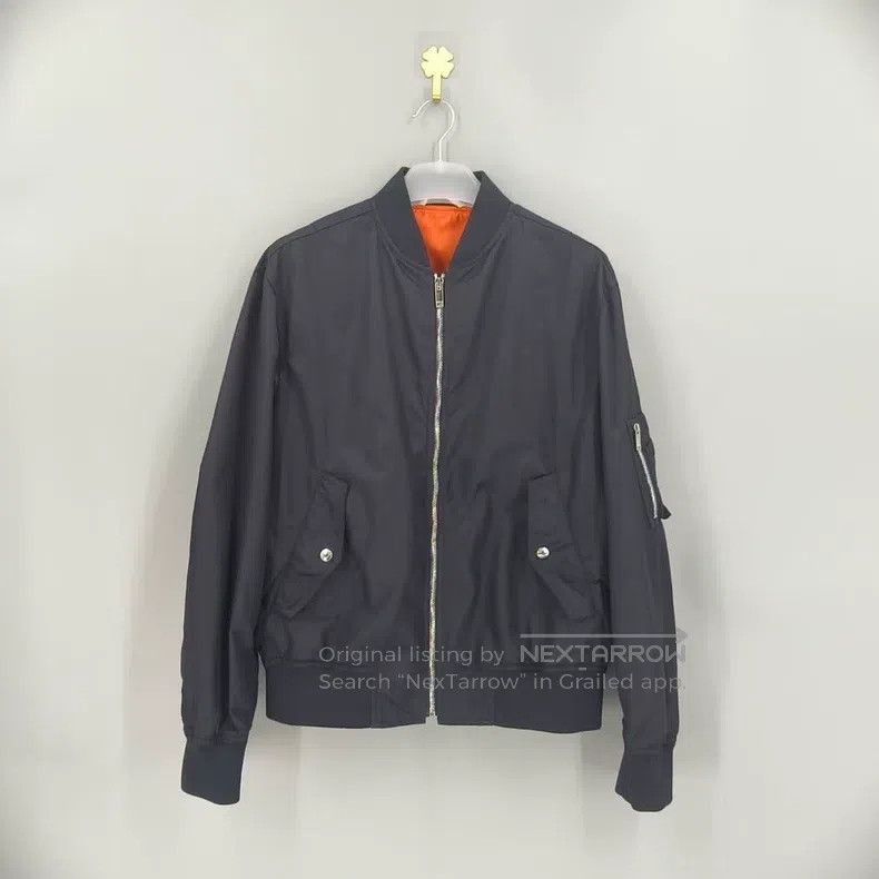 Valentino Valentino Back logo zipper bomber jacket jacket Size US M / EU 48-50 / 2 - 1 Thumbnail