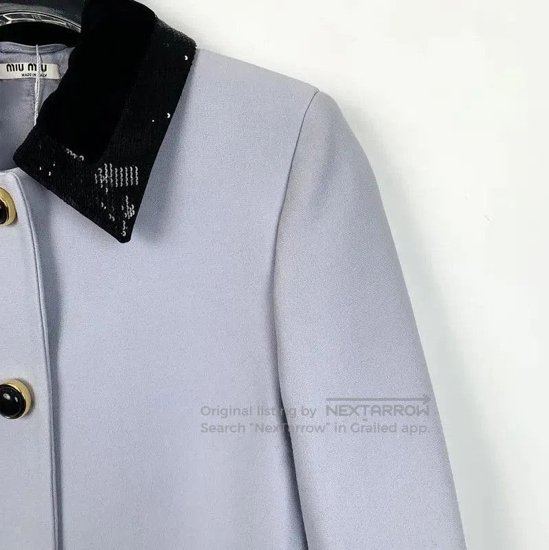 Miu Miu Miu Miu Light Purple Women's Jacket . Size XS / US 0-2 / IT 36-38 - 3 Thumbnail