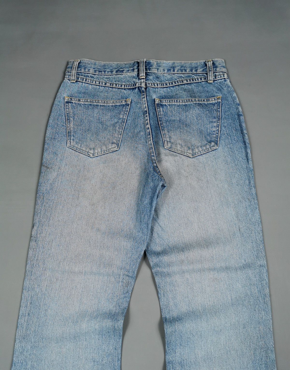 Japanese Brand Flared Evolution Japan Jeans Size US 31 - 7 Thumbnail