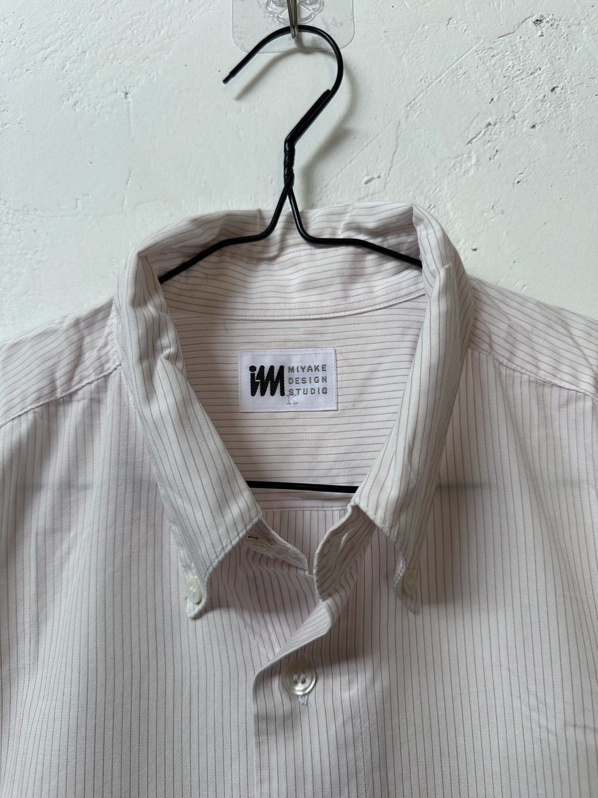 Issey Miyake Vintage IM Issey Miyake Stripe Shirt Size US L / EU 52-54 / 3 - 3 Thumbnail