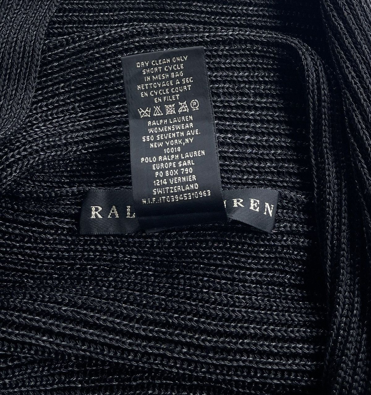 Ralph Lauren RL Black Label Shrug Metallic Fibre Knit Cardigan Size XS / US 0-2 / IT 36-38 - 9 Thumbnail