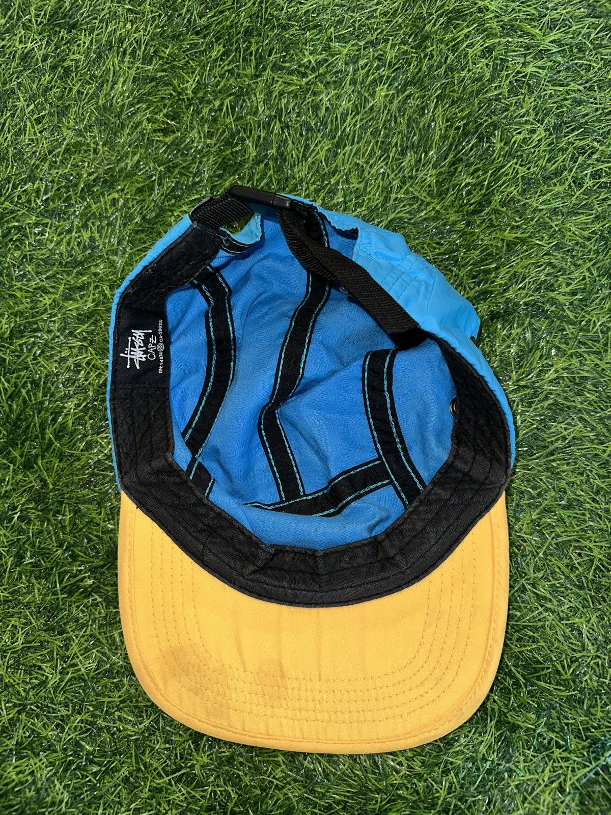 Stussy Vintage stussy capz 5 panel strapback nylon hat Size ONE SIZE - 4 Thumbnail