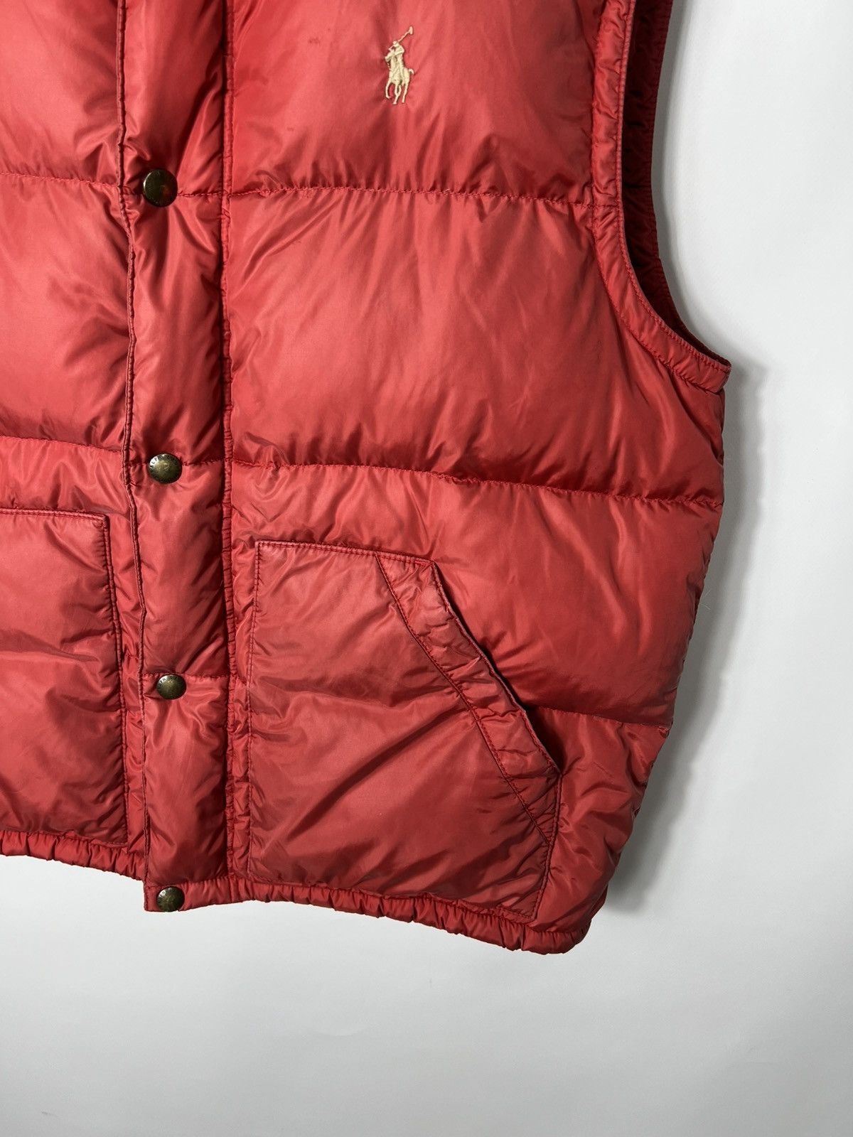 Polo Ralph Lauren Vintage streetwear y2k Polo Ralph Lauren Puffer Vest Size US L / EU 52-54 / 3 - 3 Thumbnail
