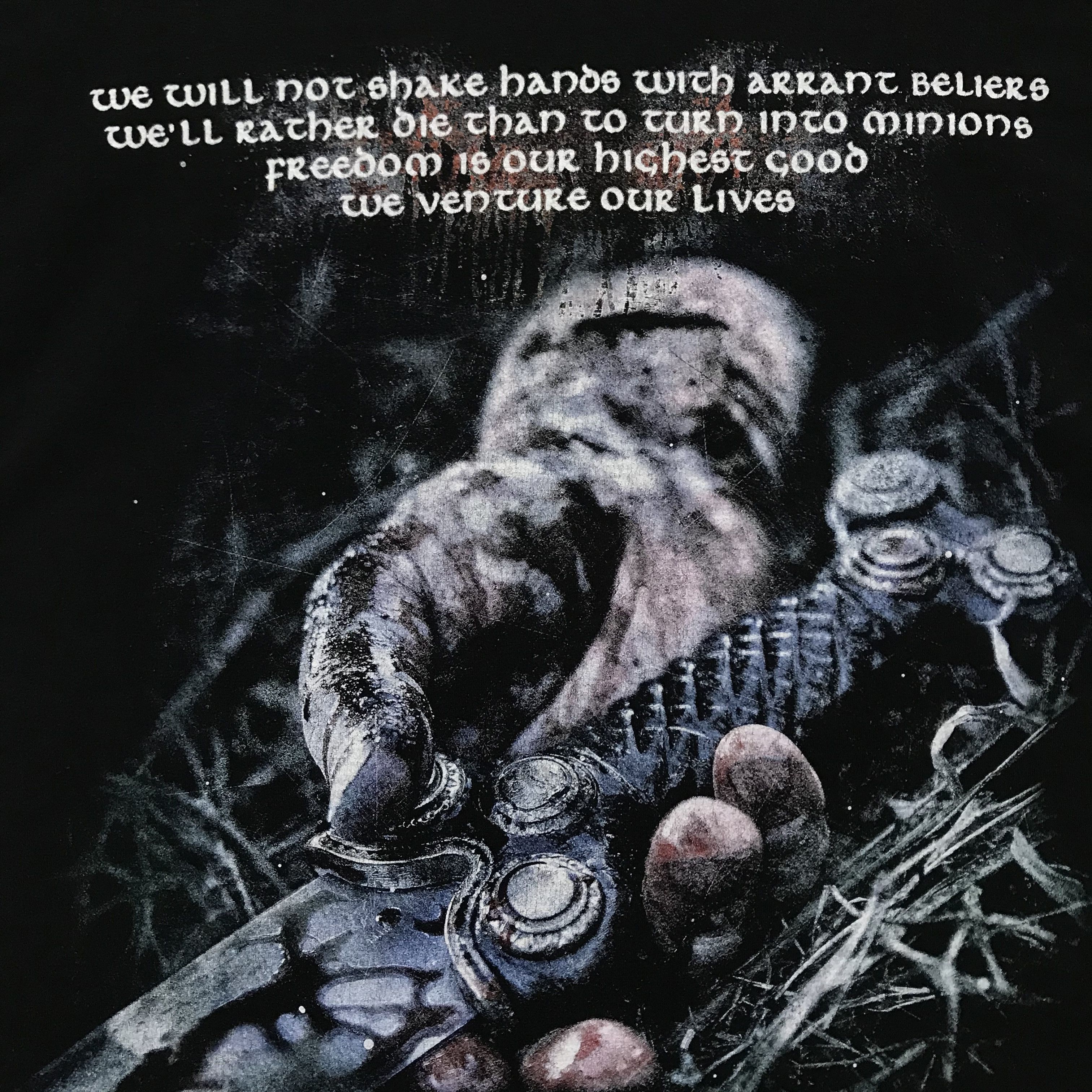 Band Tees ELUVEITIE Vintage T-Shirt Rock Band Tee 90s Rare Folk Metal Size US XL / EU 56 / 4 - 7 Thumbnail