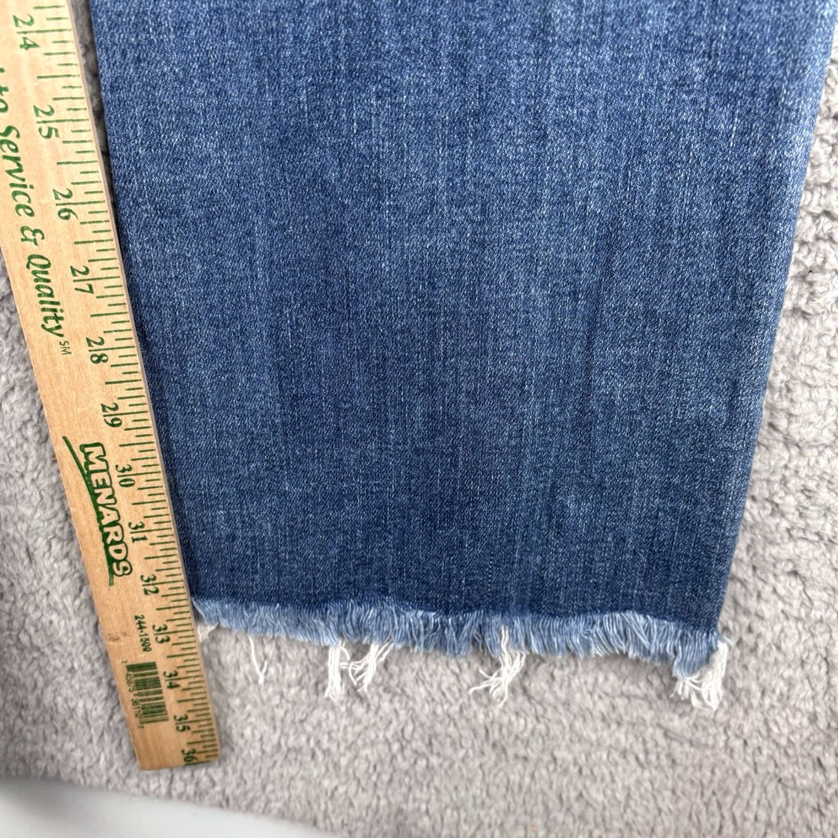 Vintage Judy Blue Jeans Womens 29 Bootcut Distressed Patched Stretch Denim Blue 5-Pocket JB82484MD Women’s Jeans Size 29" - 6 Thumbnail