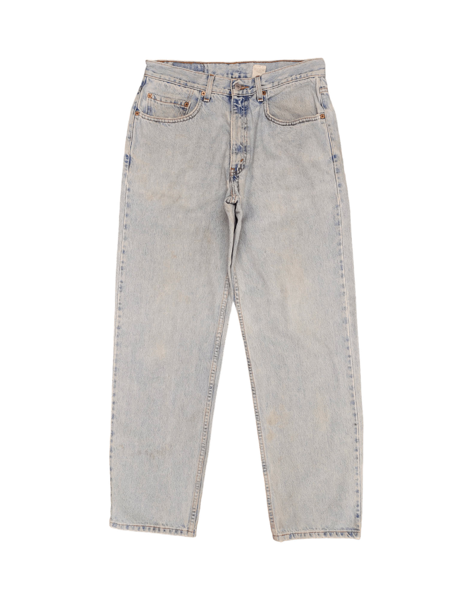 Levi's Vintage Clothing Size 32x29 Vintage Levis 550 Light Wash Jeans Relaxed Fit Size US 32 / EU 48 - 2 Thumbnail