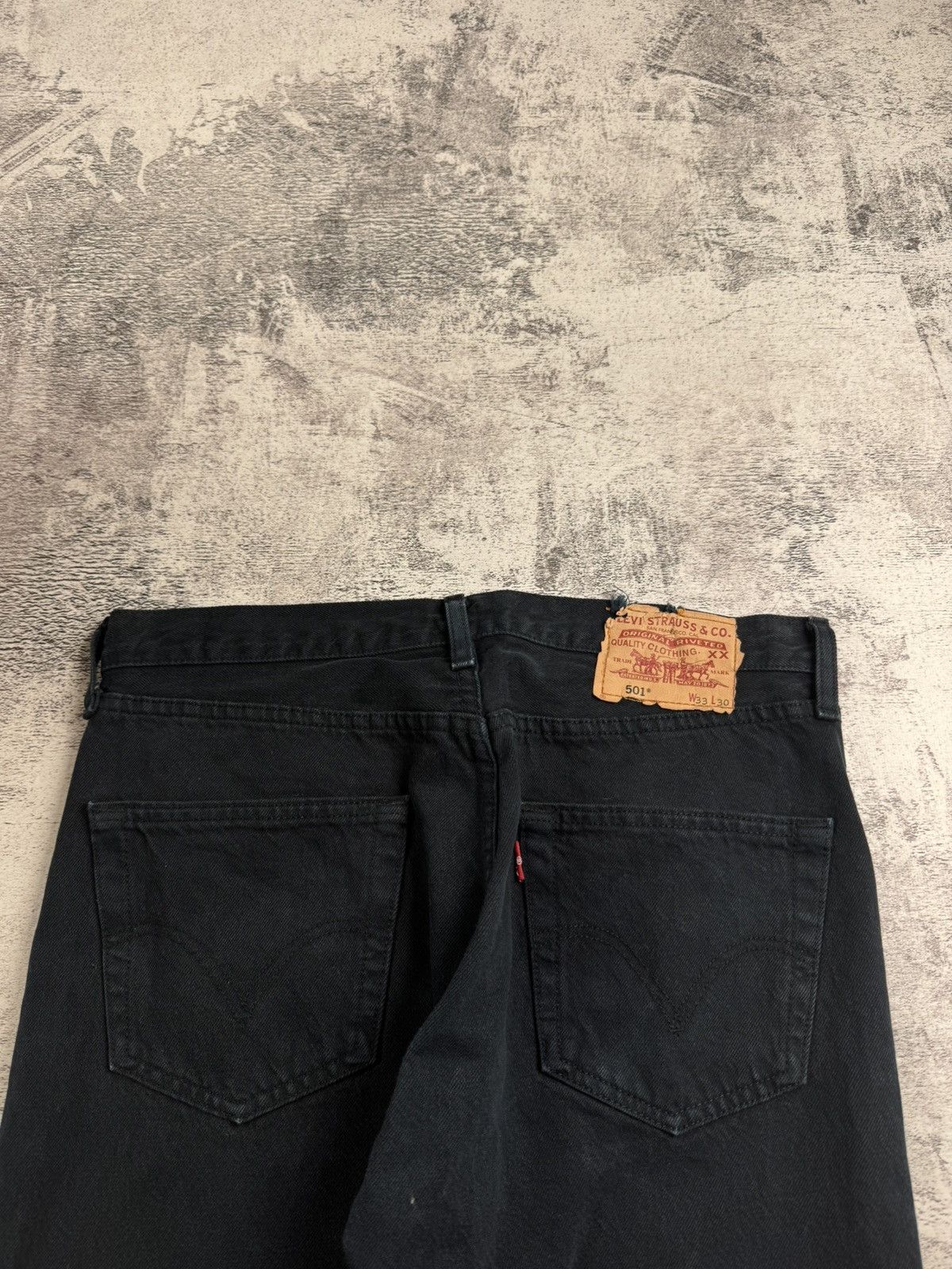 Levi's LEVIS 501 Comfort Fit W33 L30 Denim Straight USA 90s Cotton Jeans Pants Trousers Size US 33 - 7 Thumbnail