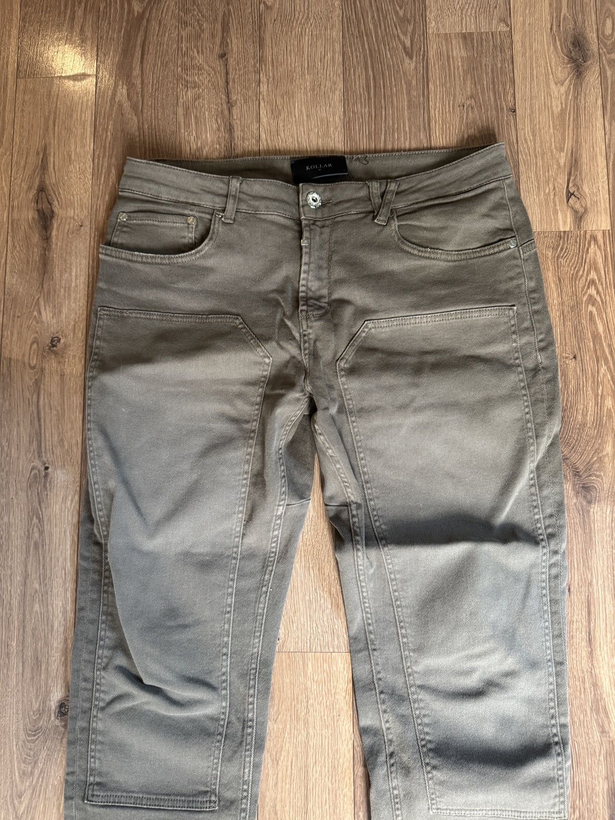 Kollar Clothing Kollar Clothing Beige Carpenter Denim Size US 34 / EU 50 - 2 Thumbnail