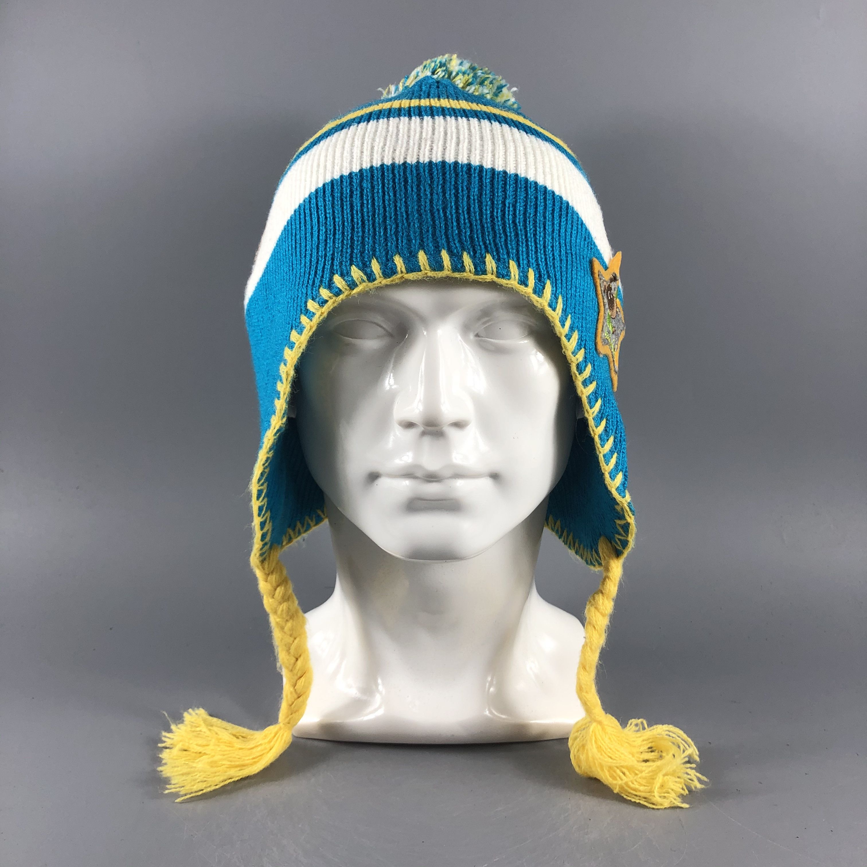 Japanese Brand × Vintage Ear Flap Hat Ignio Beanie Snow Hat Snow Cap -D020 Size ONE SIZE - 1 Thumbnail