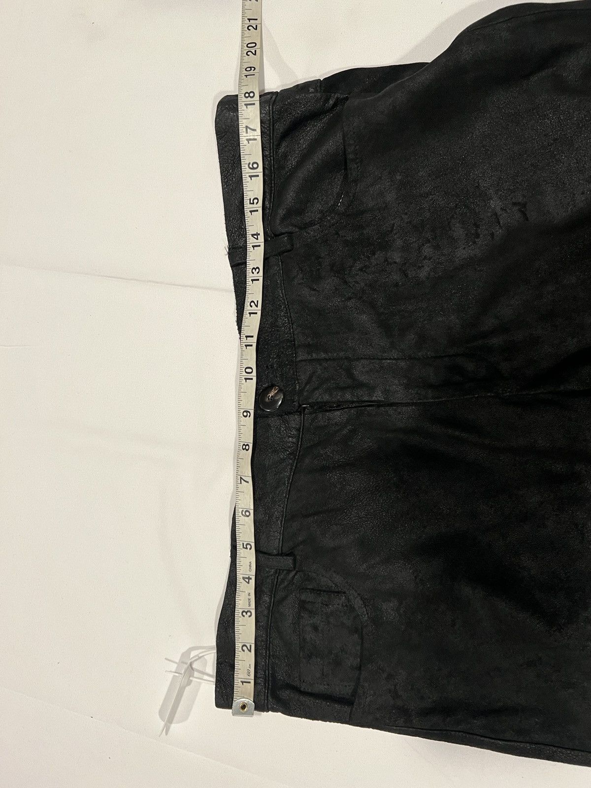 Rick Owens Rick Owens Mens lamb leather pants. XL Size US 35 - 3 Thumbnail