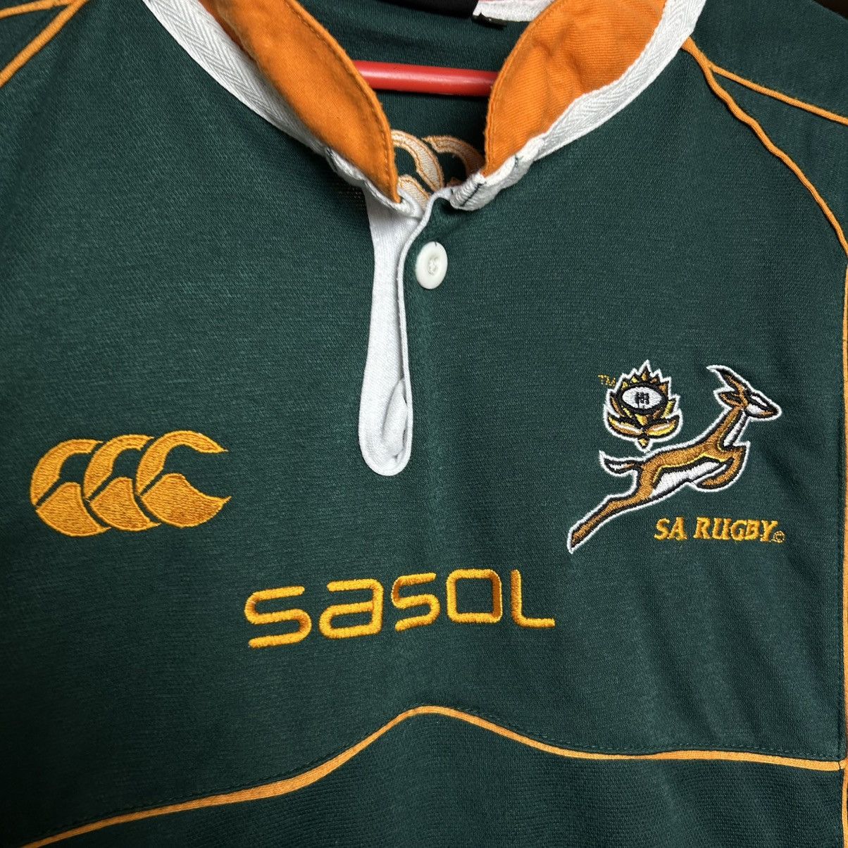Canterbury of New Zealand Vintage Canterbury South Africa 90’s Rugby sportswear hersey Size US L / EU 52-54 / 3 - 3 Thumbnail