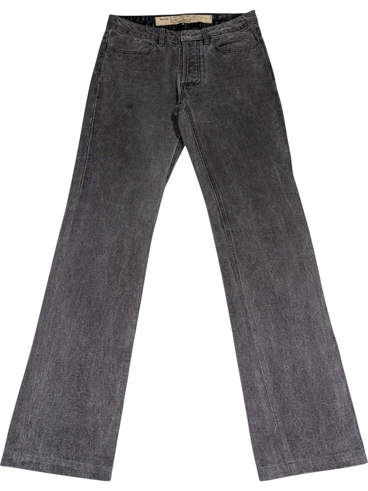 RIPVANWINKLE 2002 Van Winkle Jeans Archive Denim if six was nine leather Size US 29 - 3 Thumbnail