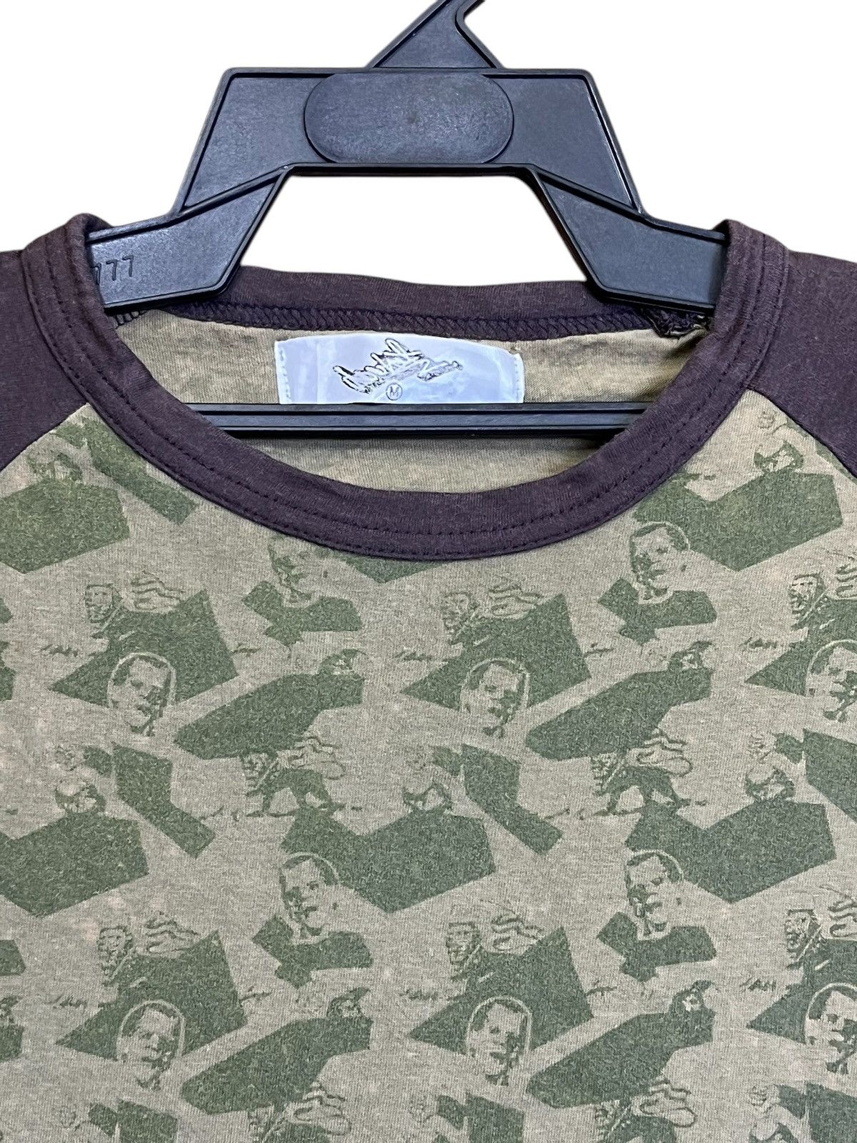 Japanese Brand ARCHIVE JAPANESE DOARAT INC FULL PRINT RAGLAN T SHIRT Size US M / EU 48-50 / 2 - 5 Thumbnail