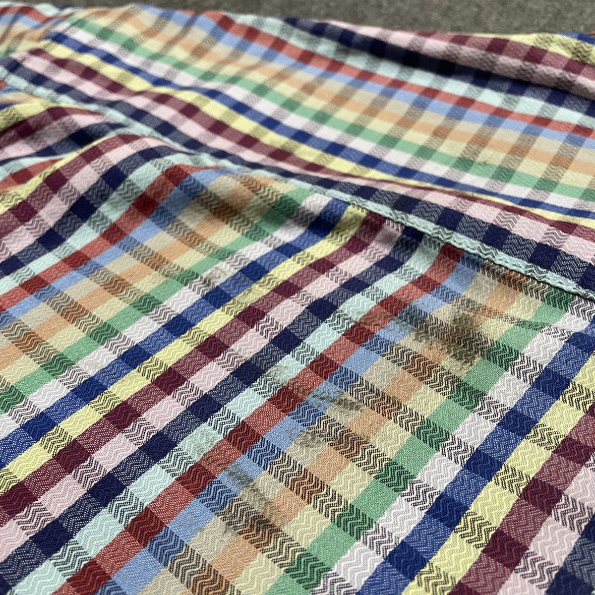 Missoni 90s Missoni Sport Italy Multi Color Striped Shirt Size US XL / EU 56 / 4 - 9 Thumbnail