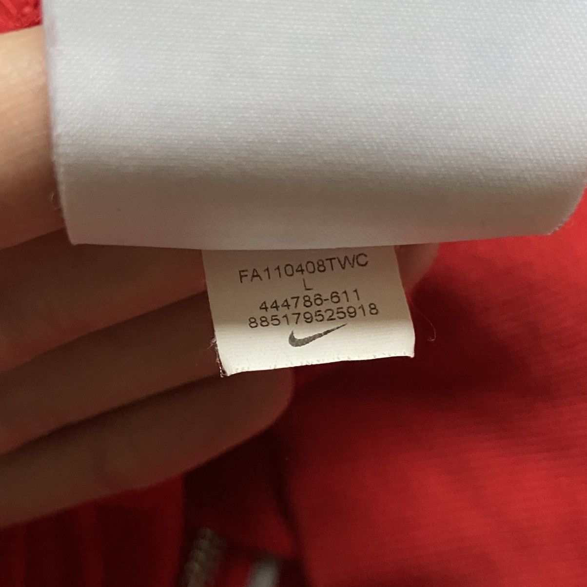 Nike 📌 Vintage Nike LXXII Big Logo Zip-Hoodie Size US L / EU 52-54 / 3 - 15 Thumbnail