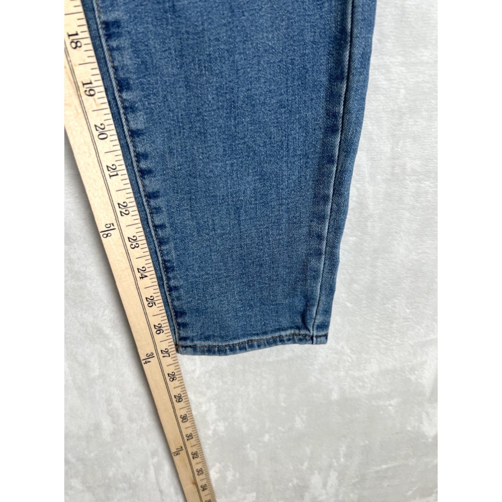 Lucky Brand Lucky Brand Jeans Women 10/30 Blue Ava Mid Rise Skinny Ankle Stretch Denim Jeans Slim 27in Inseam Blue Size 28" / US 6 / IT 42 - 4 Thumbnail