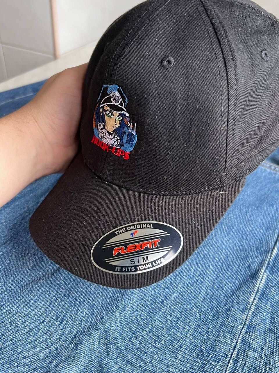 Hook-Ups VTG Hook-Ups Super Assassin Anime Girl FlexFit 2000s Cap Hat Size ONE SIZE - 2 Thumbnail