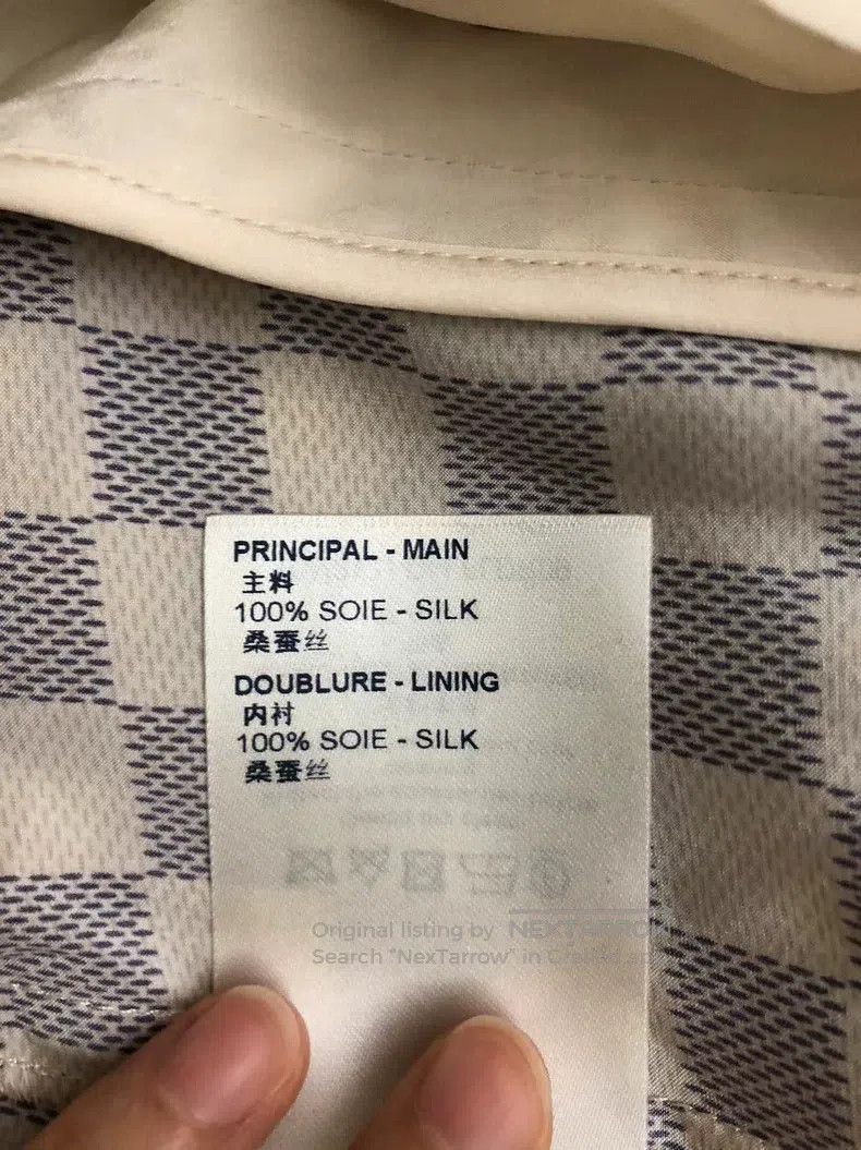 Louis Vuitton Louis Vuitton Classic Checker Drawstring Dress Size XS / US 0-2 / IT 36-38 - 6 Thumbnail