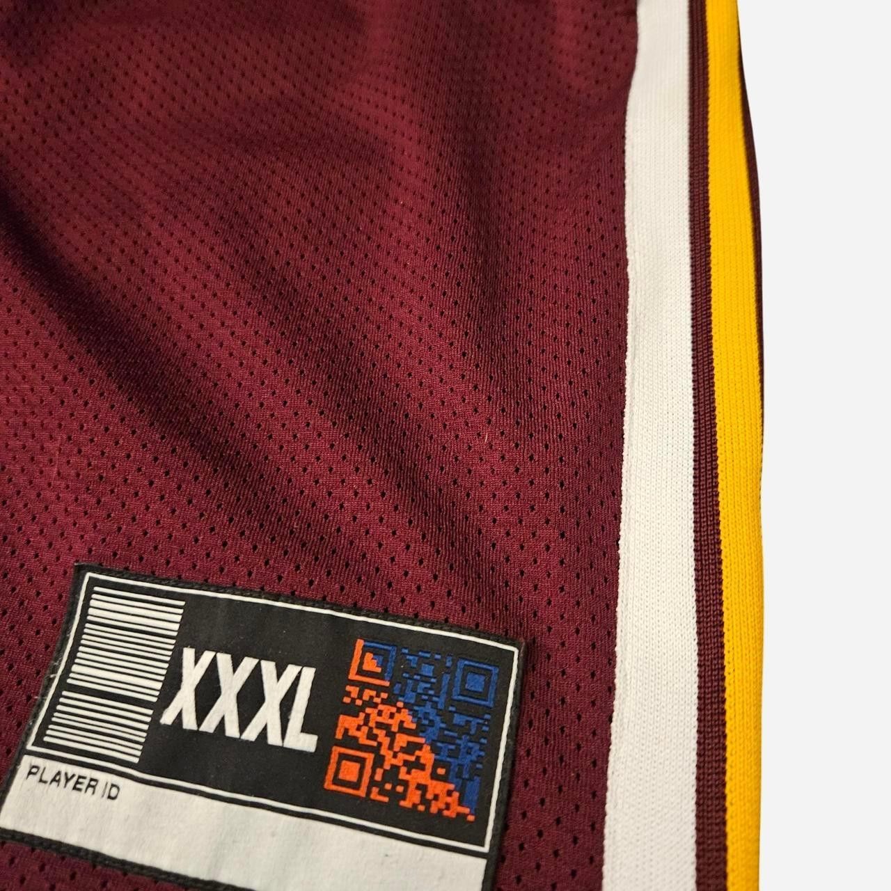 Alexander Wang Burgundy Mesh Basketball Shorts Size US 32 / EU 48 - 3 Thumbnail