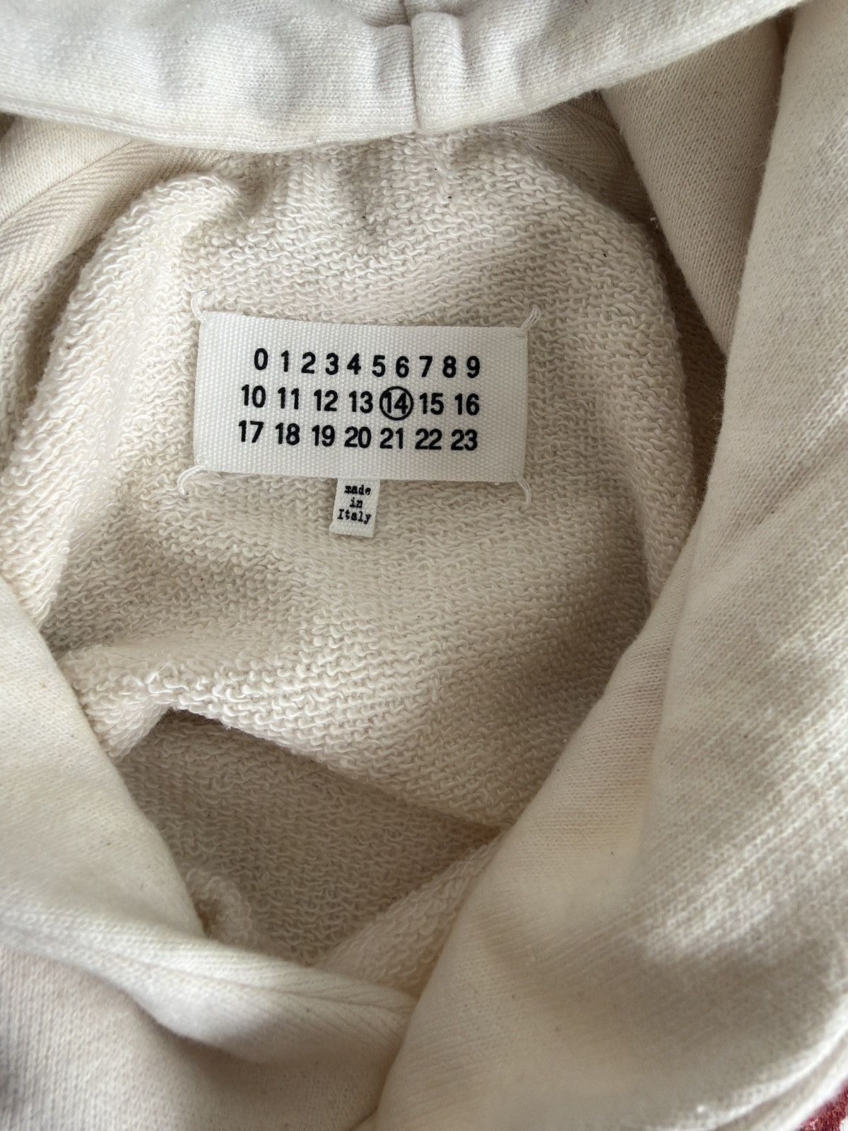 Maison Margiela Maison margiela scribble logo print hoodie Size US XL / EU 56 / 4 - 9 Thumbnail