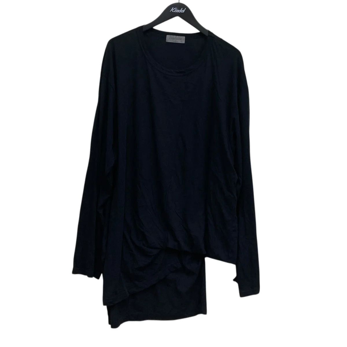 Yohji Yamamoto Yohji Yamamoto pour homme DIORAMA JERSEY ASYMMETRY LONG T Size US L / EU 52-54 / 3 - 1 Thumbnail