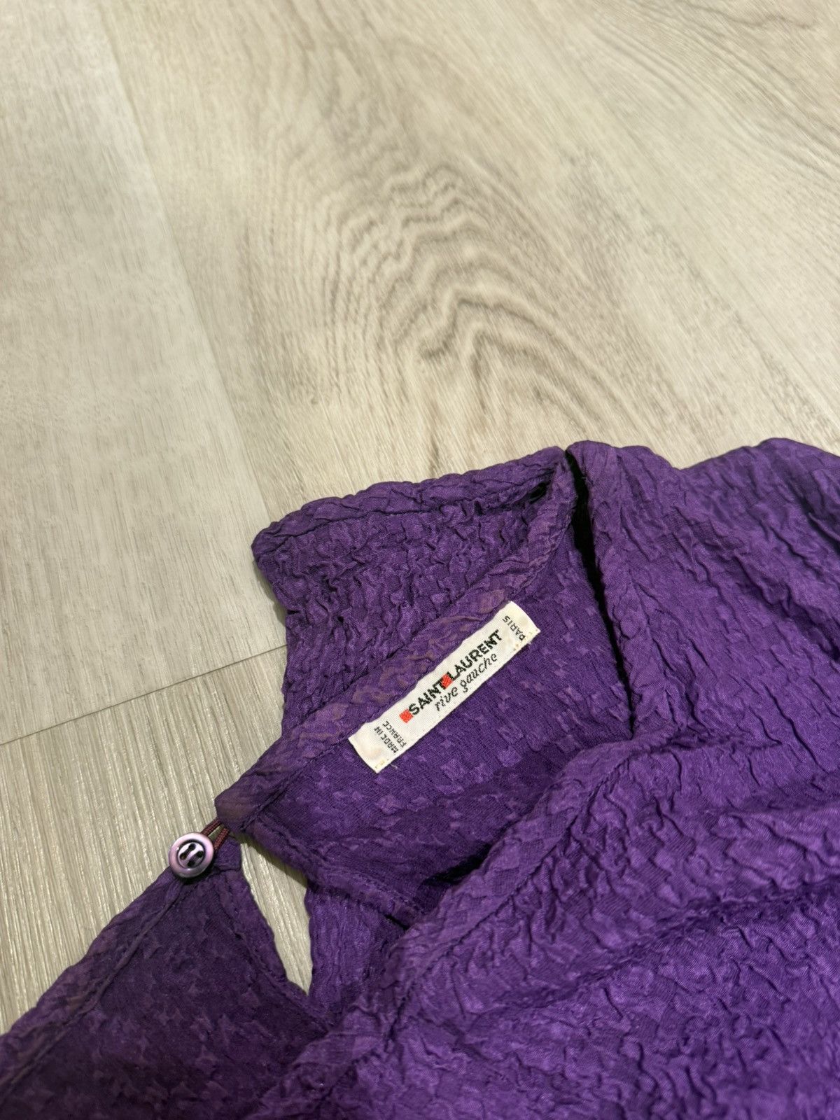 Saint Laurent Paris s/s 2001 long sleeve!! Size US S / EU 44-46 / 1 - 6 Thumbnail