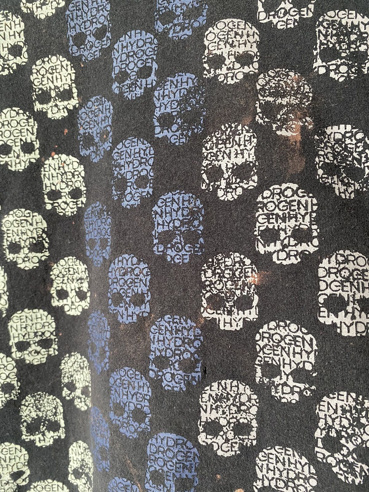 HYDROGEN × Vintage Hydrogen Skull T-shirt Size US S / EU 44-46 / 1 - 7 Thumbnail