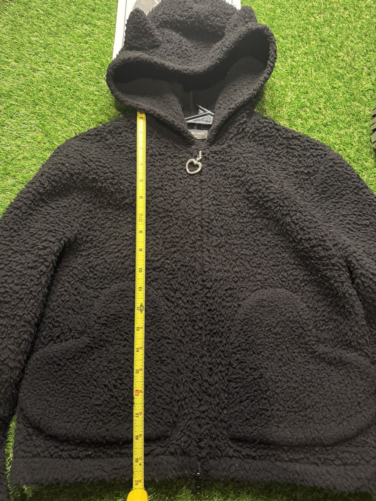 Balenciaga RARE Balenciaga Softwear Heart Cute Zip Up Hoodie Size US M / EU 48-50 / 2 - 21 Thumbnail