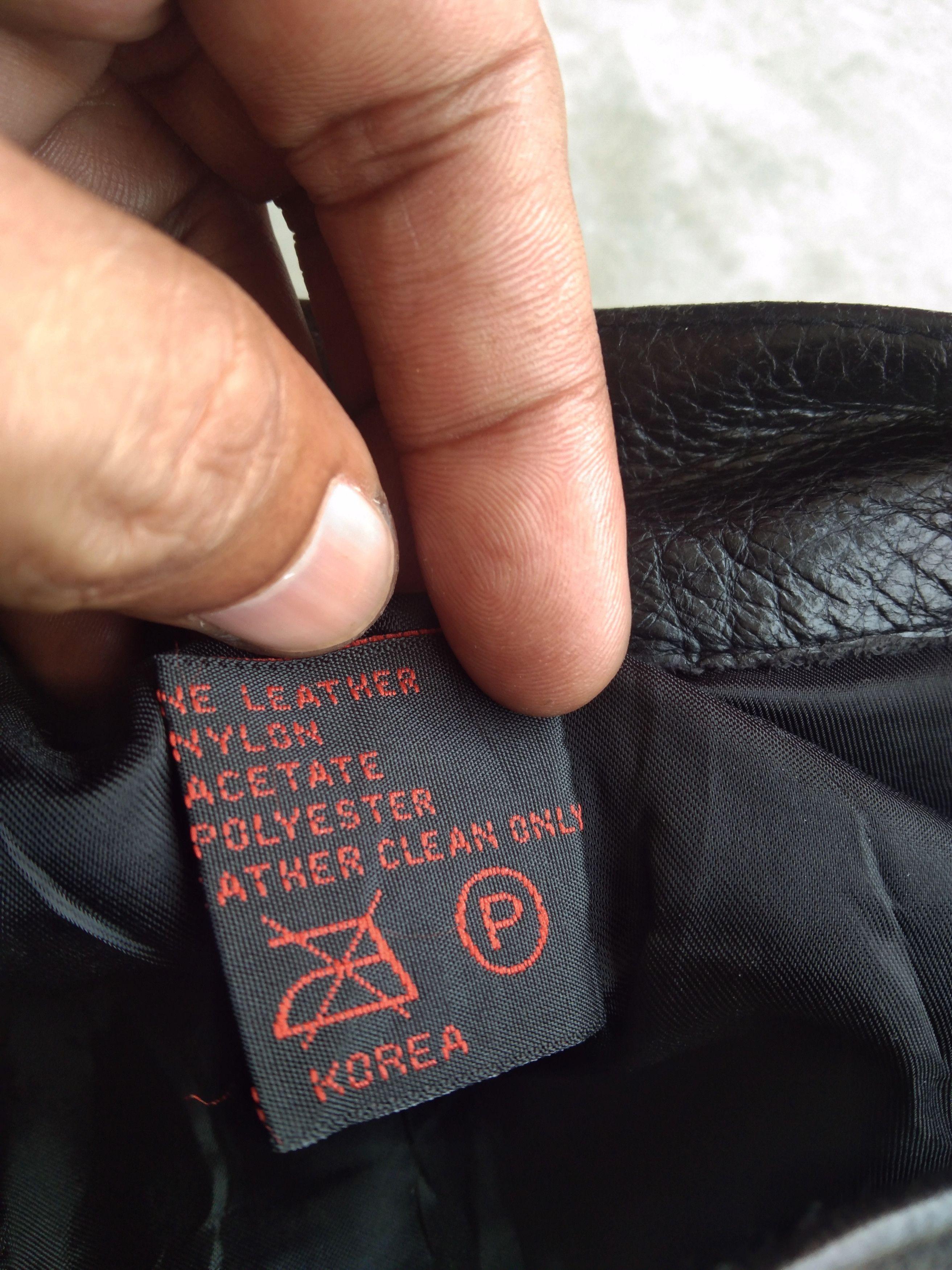 Vintage 90s Storm Leather Pants Black Size US 28 / EU 44 - 10 Thumbnail