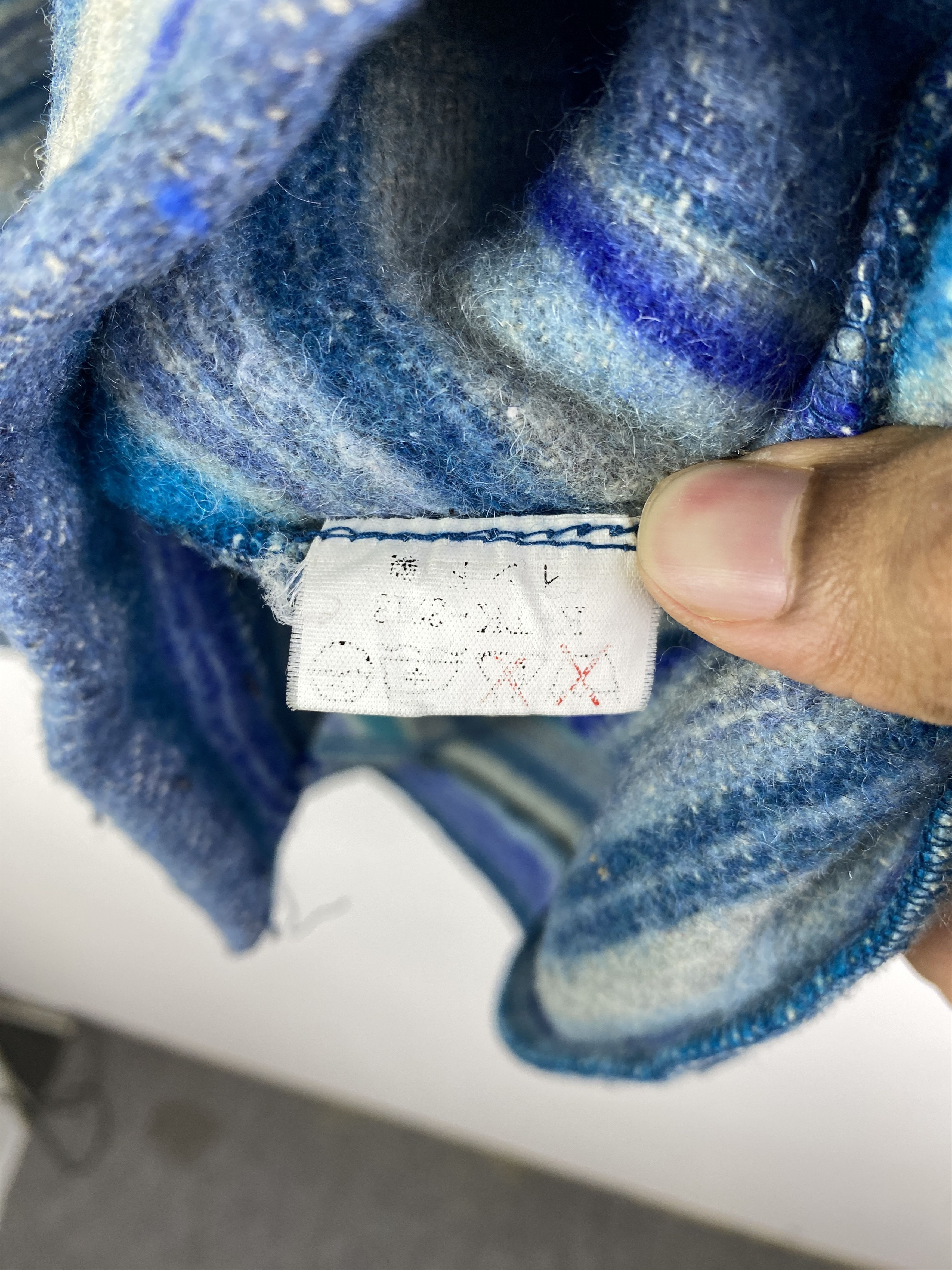 Other Vintage 80s Movenpick Original-Knit Wool Striped J0071 Size US M / EU 48-50 / 2 - 6 Thumbnail