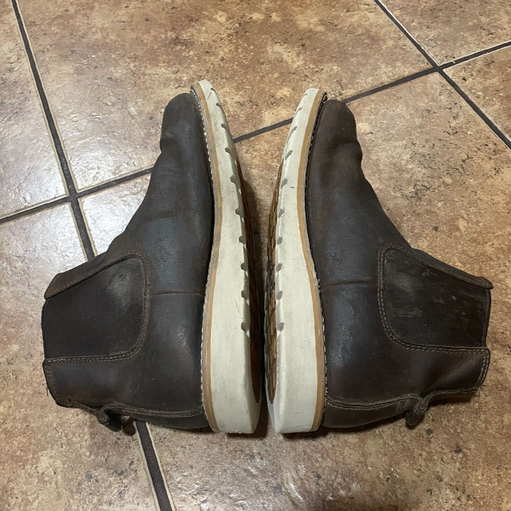 Carhartt Carhartt Boots Mens 11 5" Soft Toe Chelsea Wedge FW5033-M Brown Leather Work Safety Shoe Size US 11 / EU 44 - 5 Thumbnail