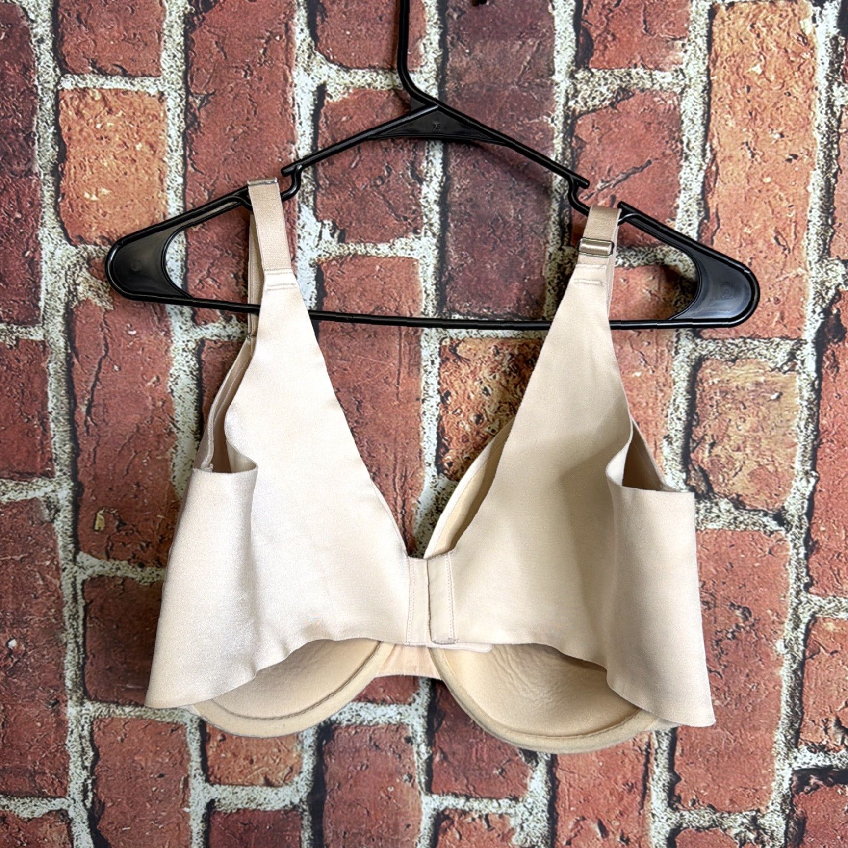 Vintage Soma Vanishing Back Full Coverage Bra Beige 40G Womens Size ONE SIZE - 3 Thumbnail