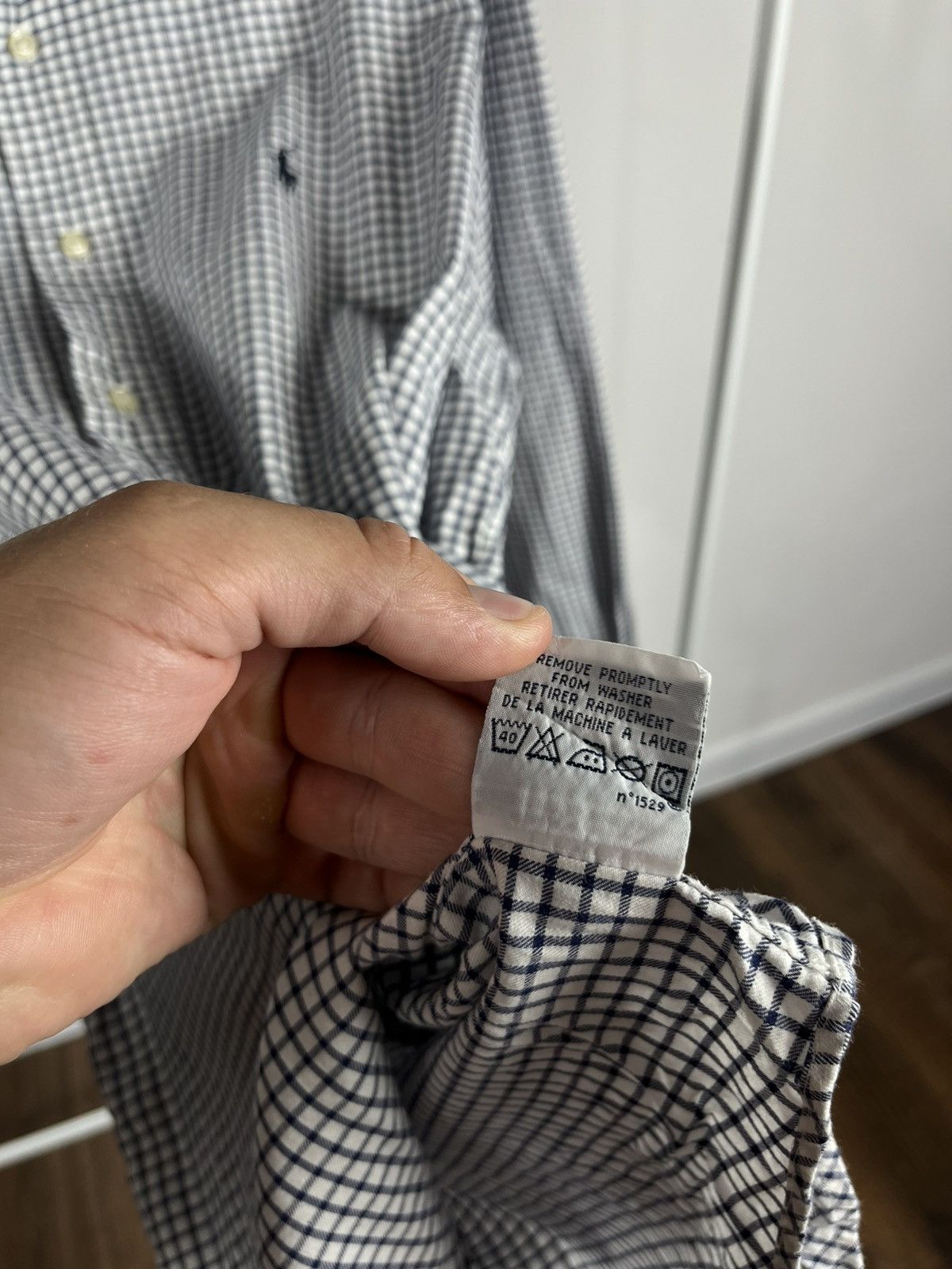 Polo Ralph Lauren Polo Ralph Lauren Checked Shirt Yarmouth 16 40/41 Cotton Size US L / EU 52-54 / 3 - 8 Thumbnail
