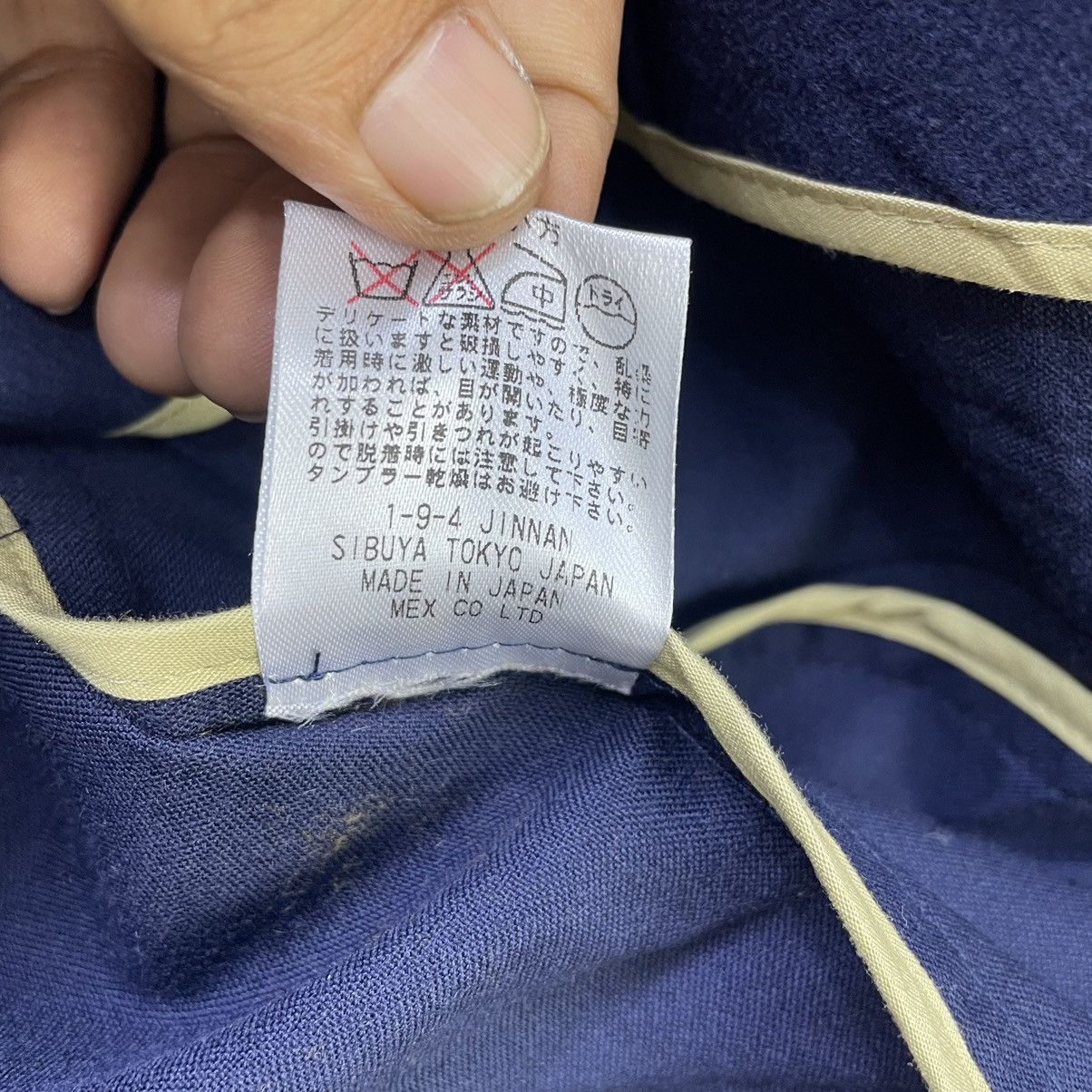Indigo 💥Japanese Brand Grand Global Design Jacket Size US S / EU 44-46 / 1 - 5 Thumbnail