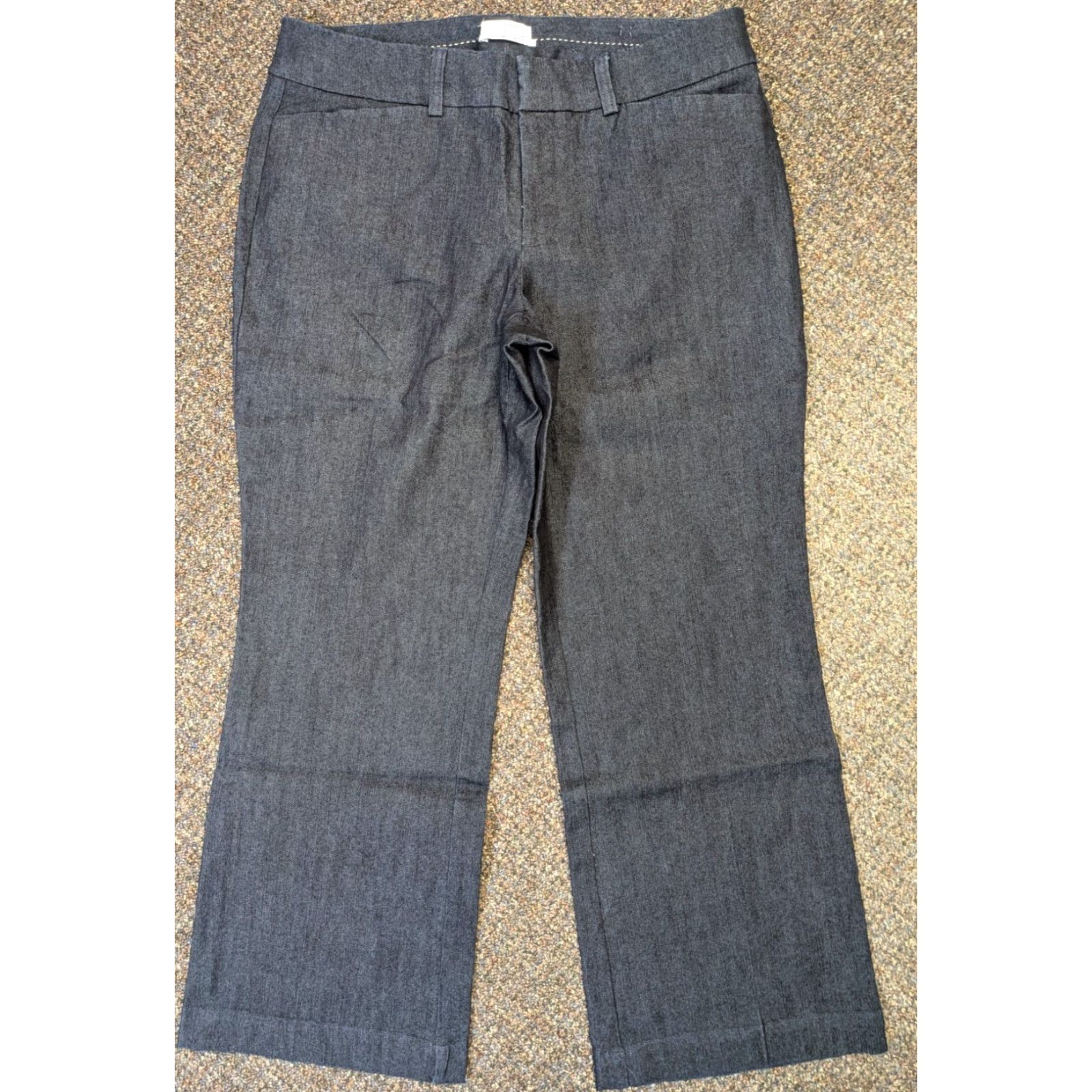Dockers DOCKERS Jeans Petite Mid Rise Curvy Short 12P Womens Metro Blue Cotton Polyester Spandex Denim Pants Size 34" / US 12 / IT 48 - 2 Thumbnail