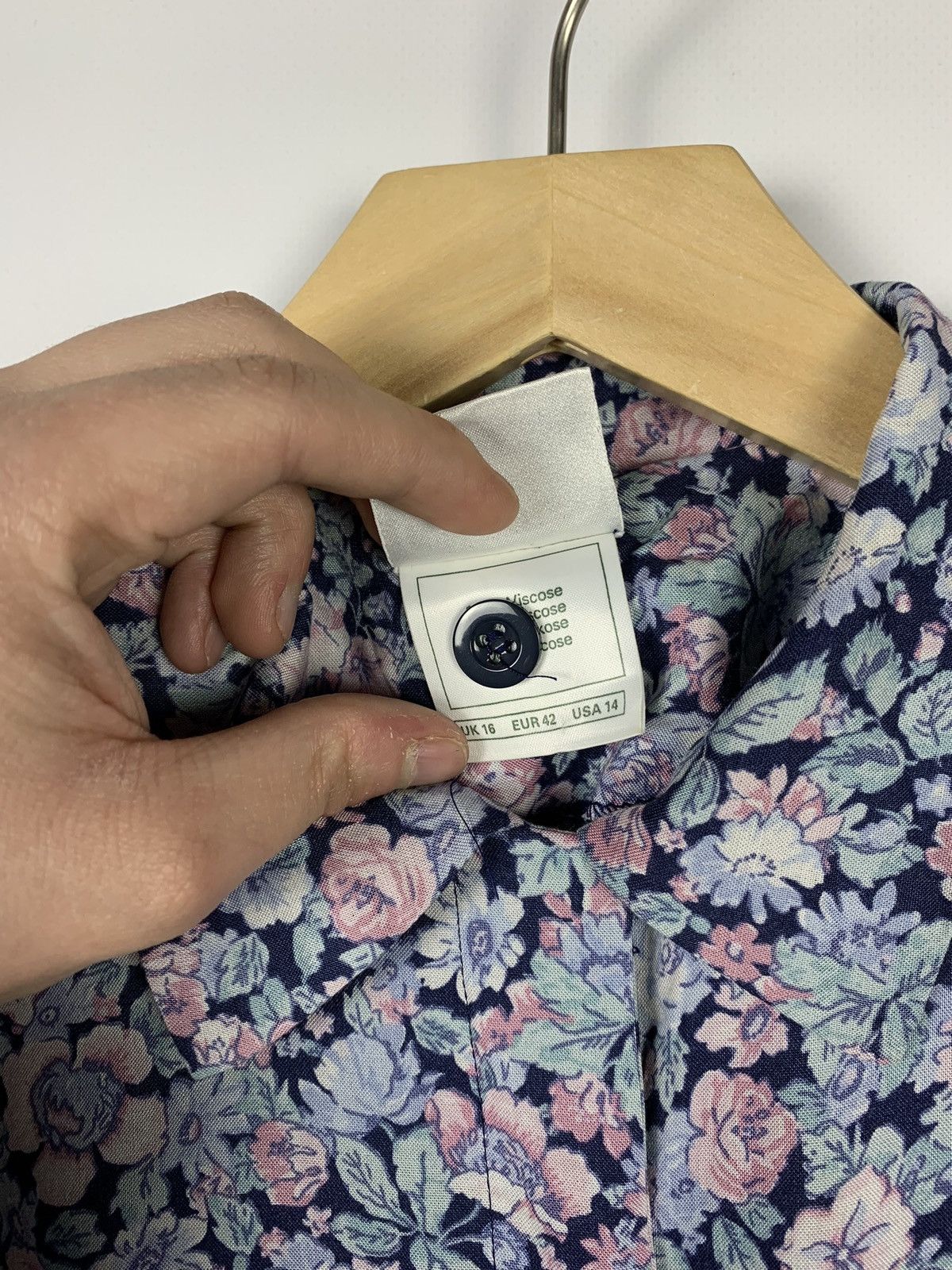 Laura Ashley Vintage Laura Ashley Women's Sz UK 16 Floral Edwardian Dress Size XL / US 12-14 / IT 48-50 - 12 Thumbnail