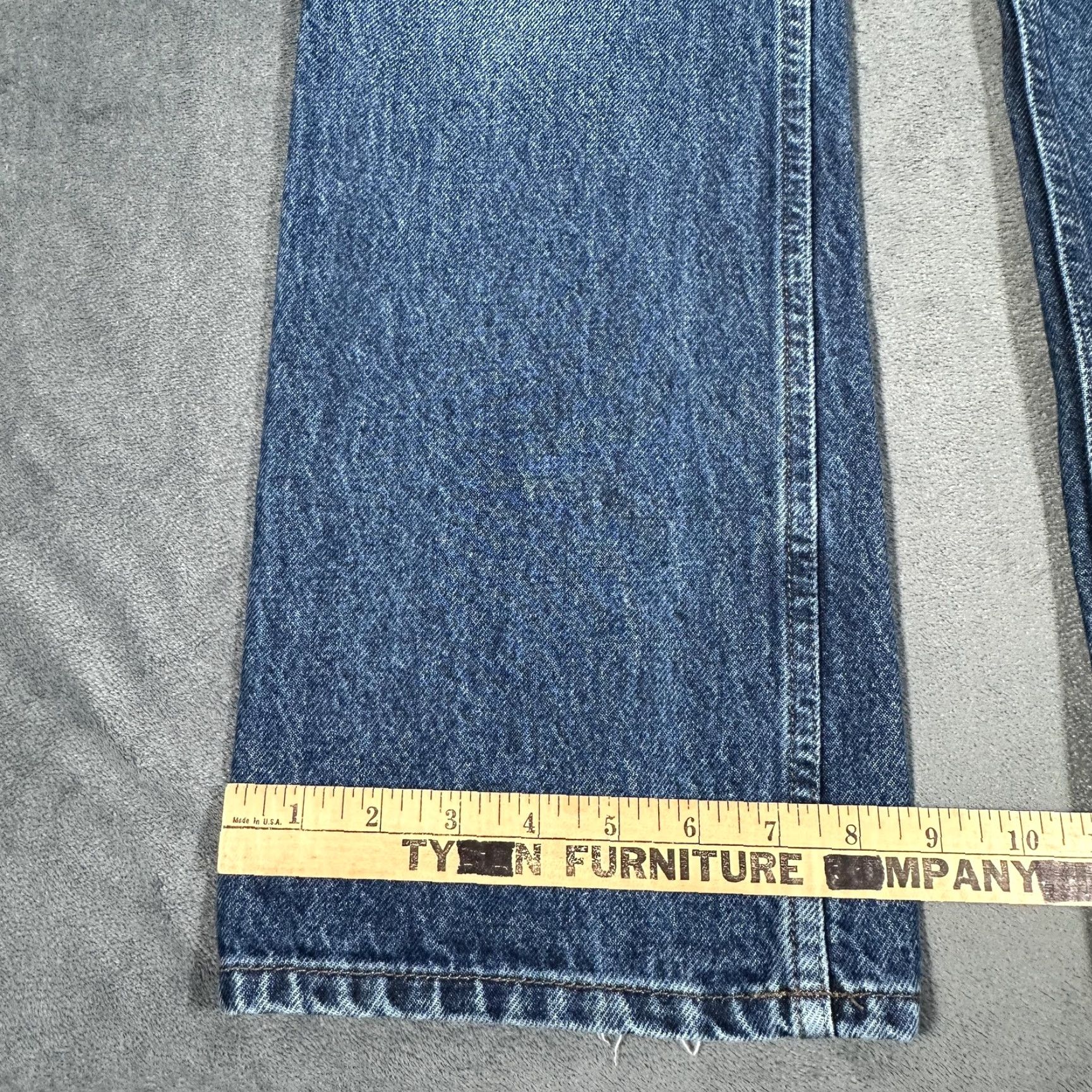 Harley Davidson VINTAGE Harley-Davidson Jeans Mens 33x34 Bootcut Denim Biker Motorcycle Pants Size US 33 - 5 Thumbnail
