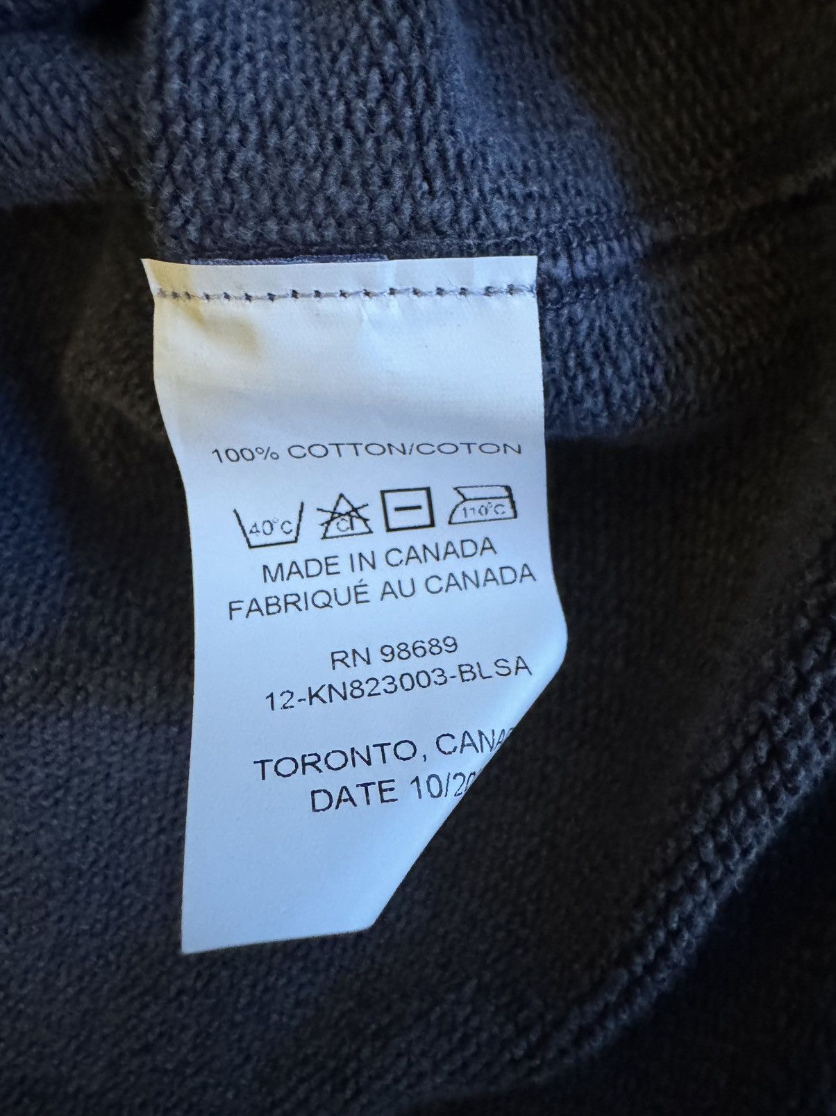 Todd Snyder Todd Snyder The Garmet Dyed Blue Cardigan Sweatshirt, NEW Size US XXL / EU 58 / 5 - 4 Thumbnail